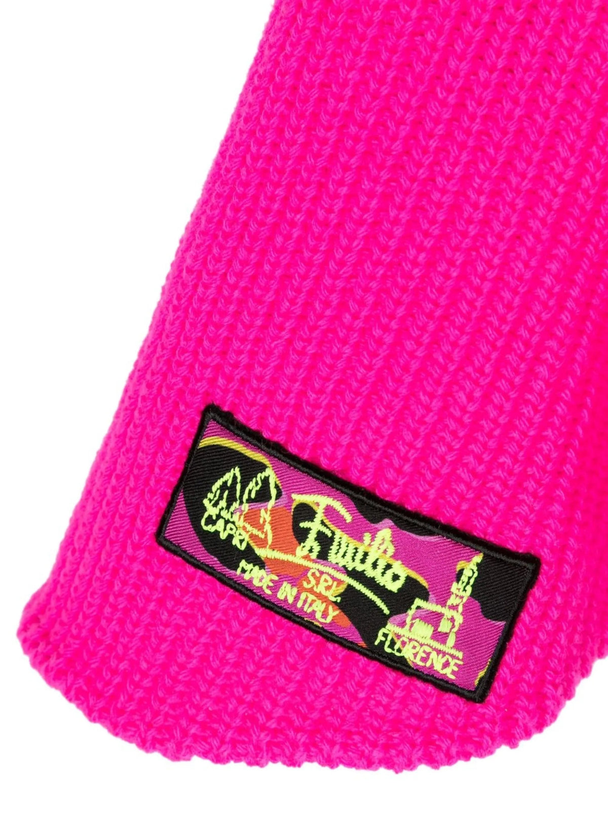colour-block wool snood