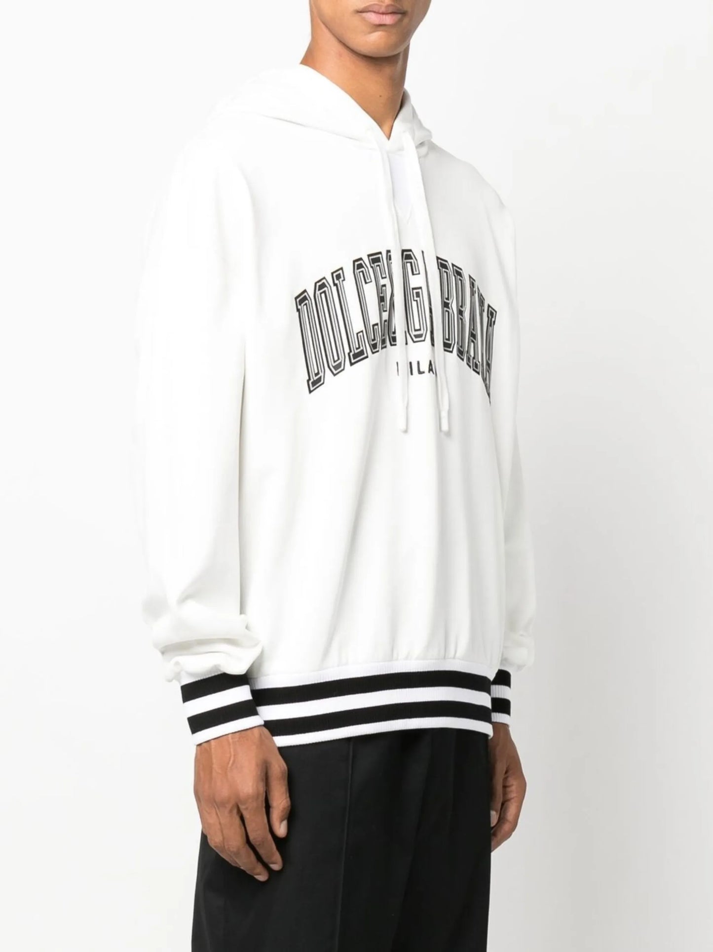 logo-appliqué varsity hoodie