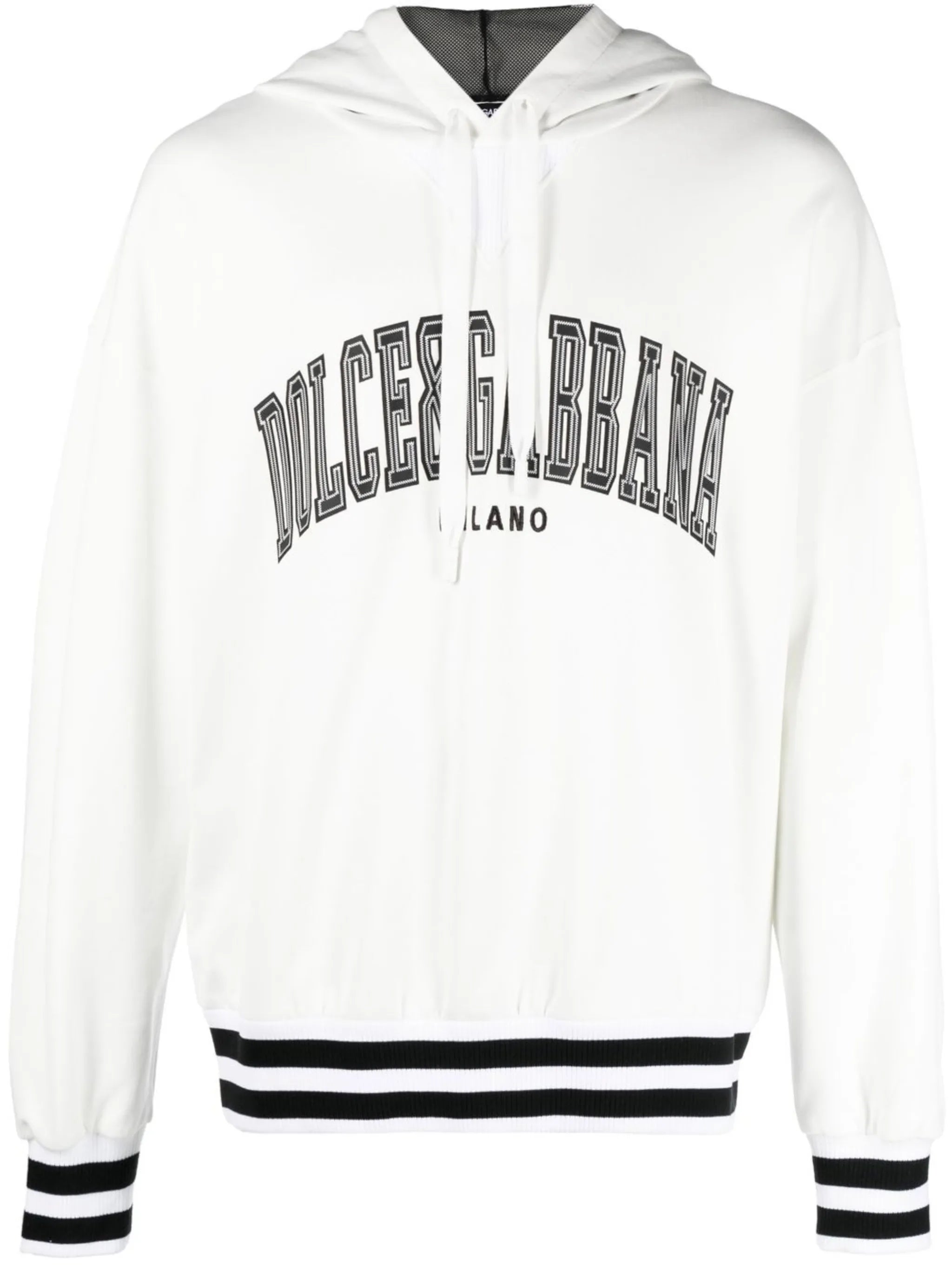 logo-appliqué varsity hoodie