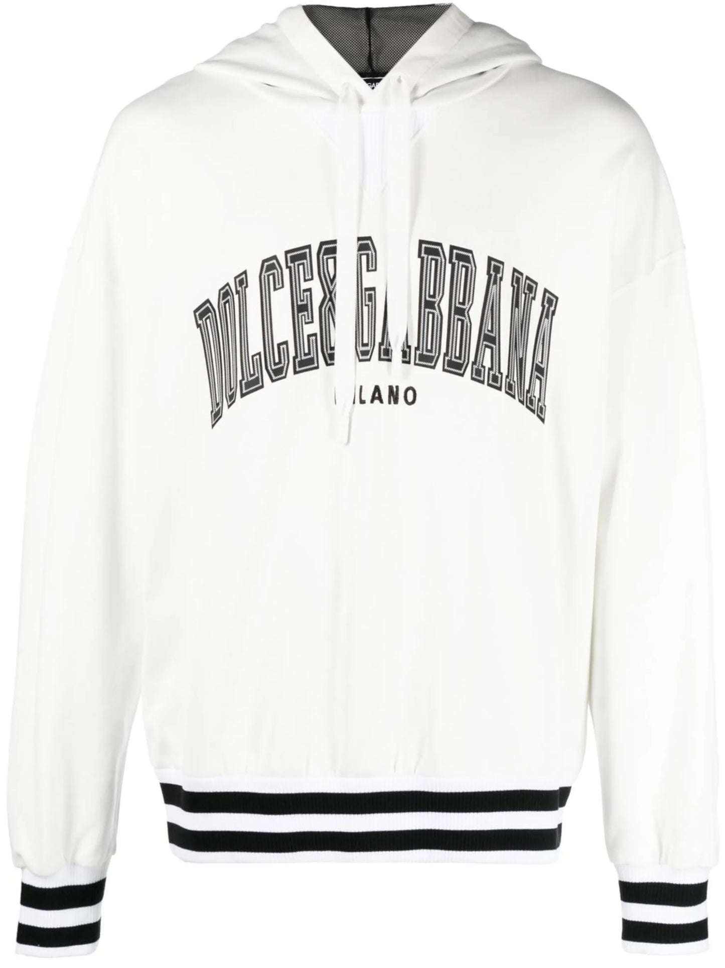 logo-appliqué varsity hoodie