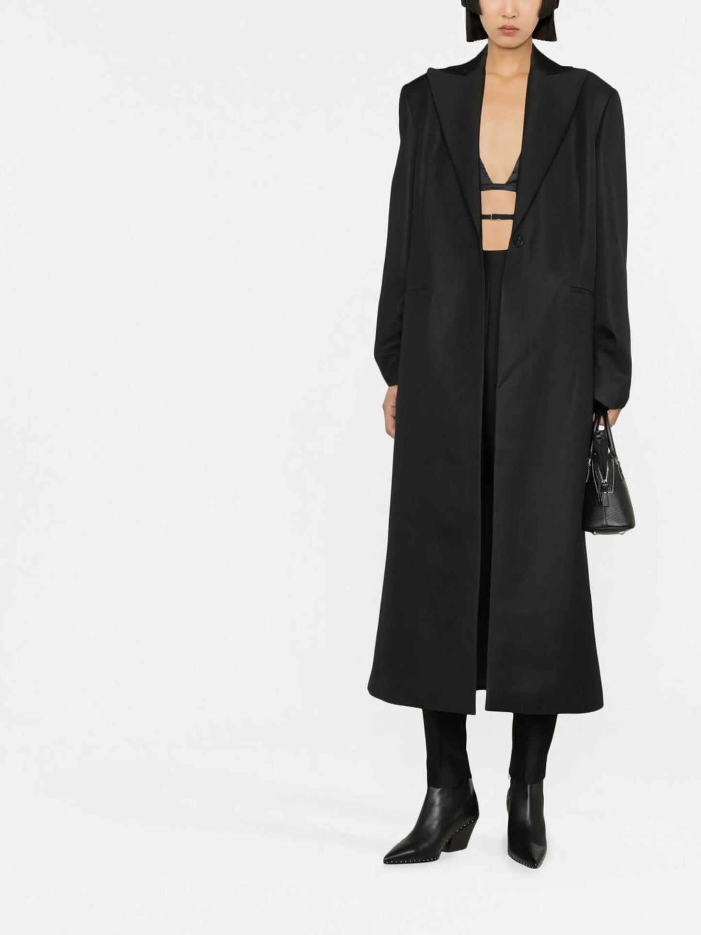 single-breasted coat