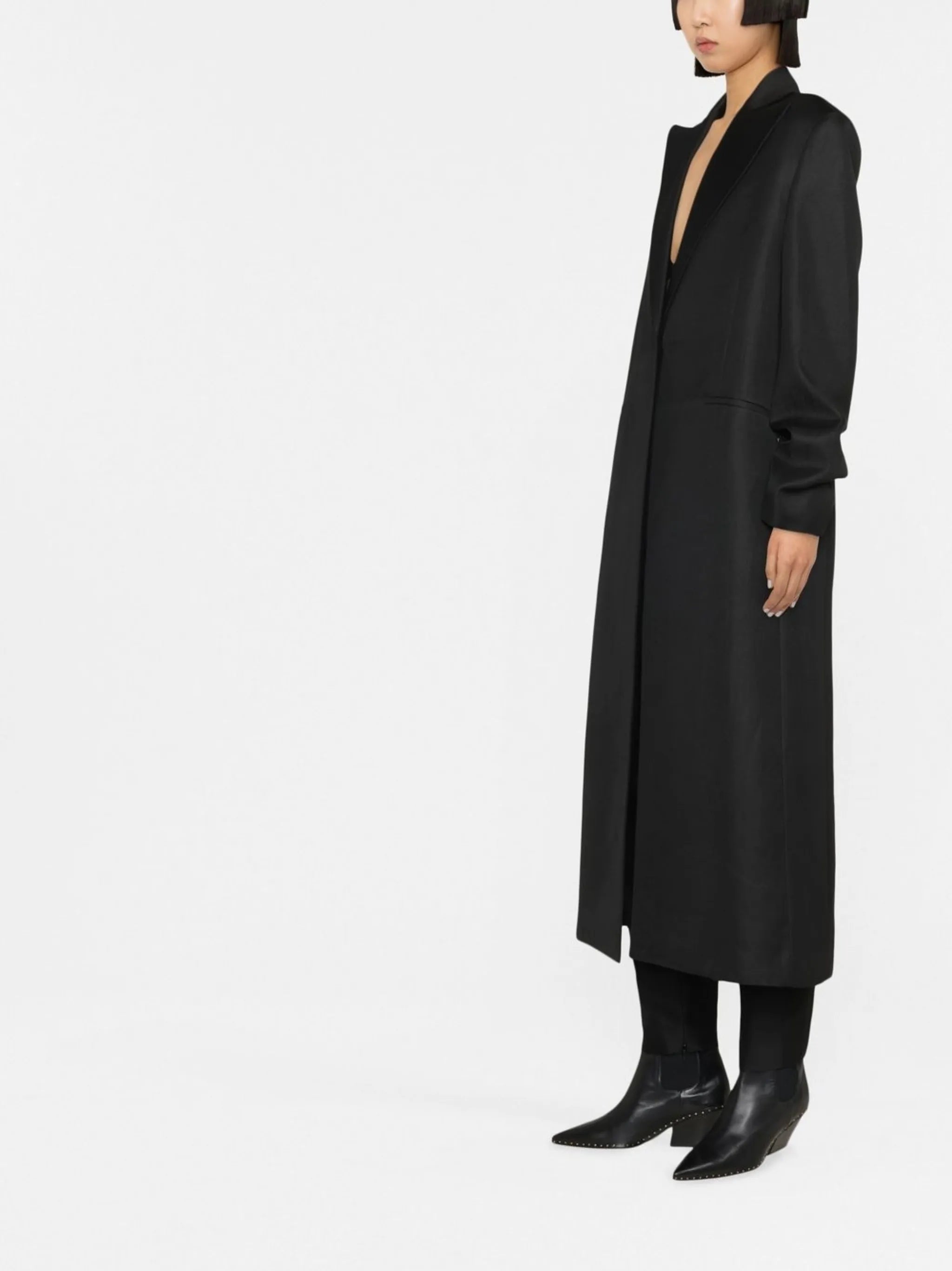 single-breasted coat