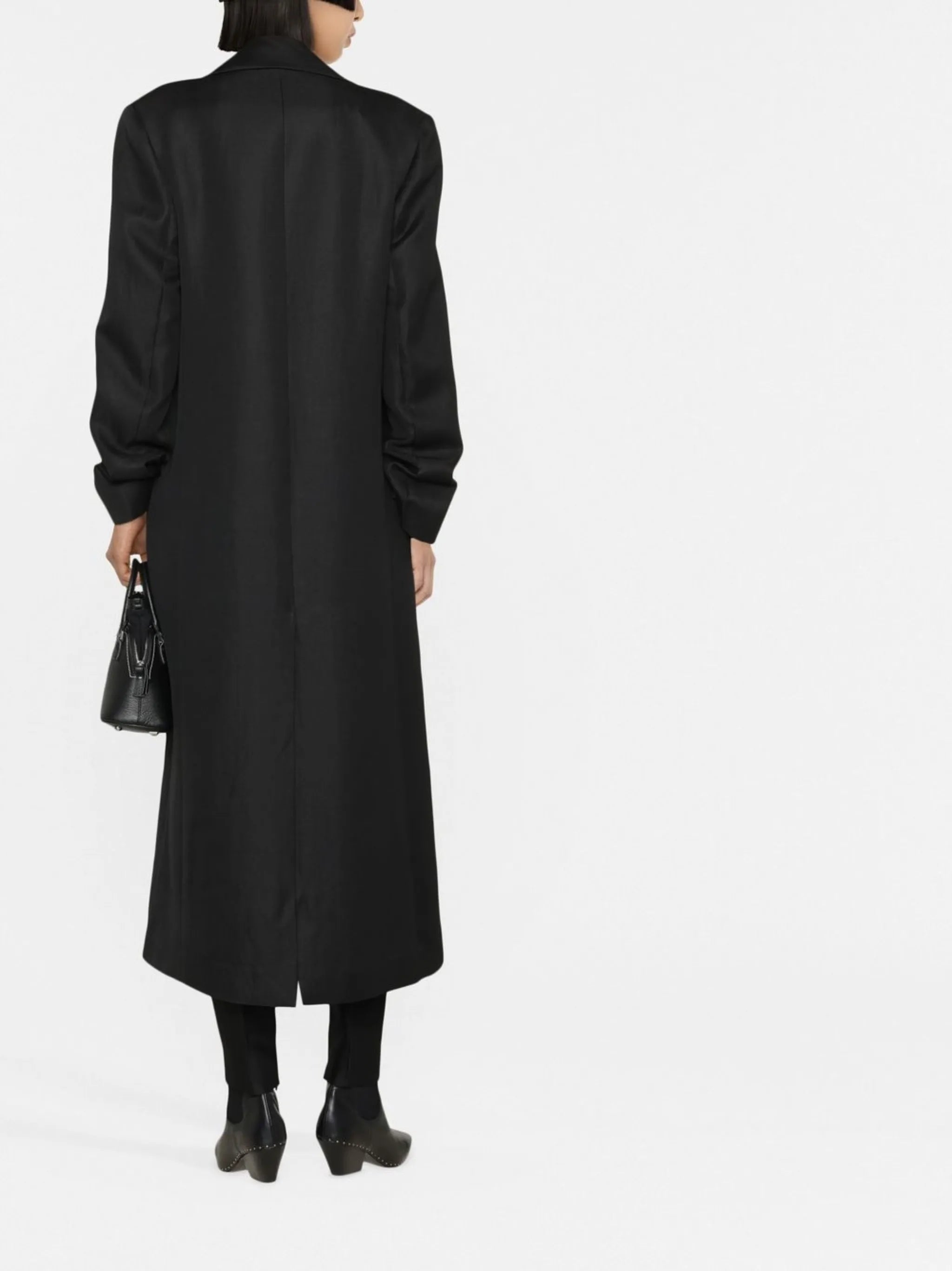 single-breasted coat