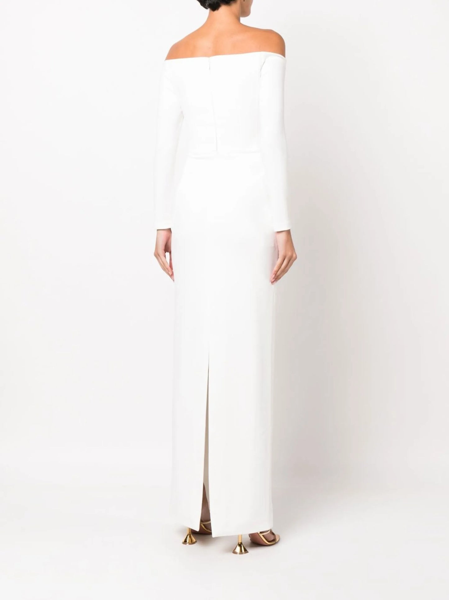 Kae off-shoulder gown