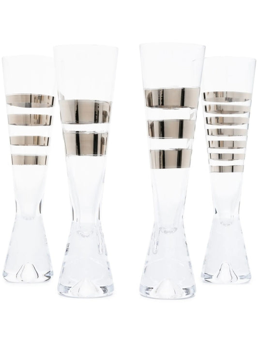 Champagne glasses (set of four)