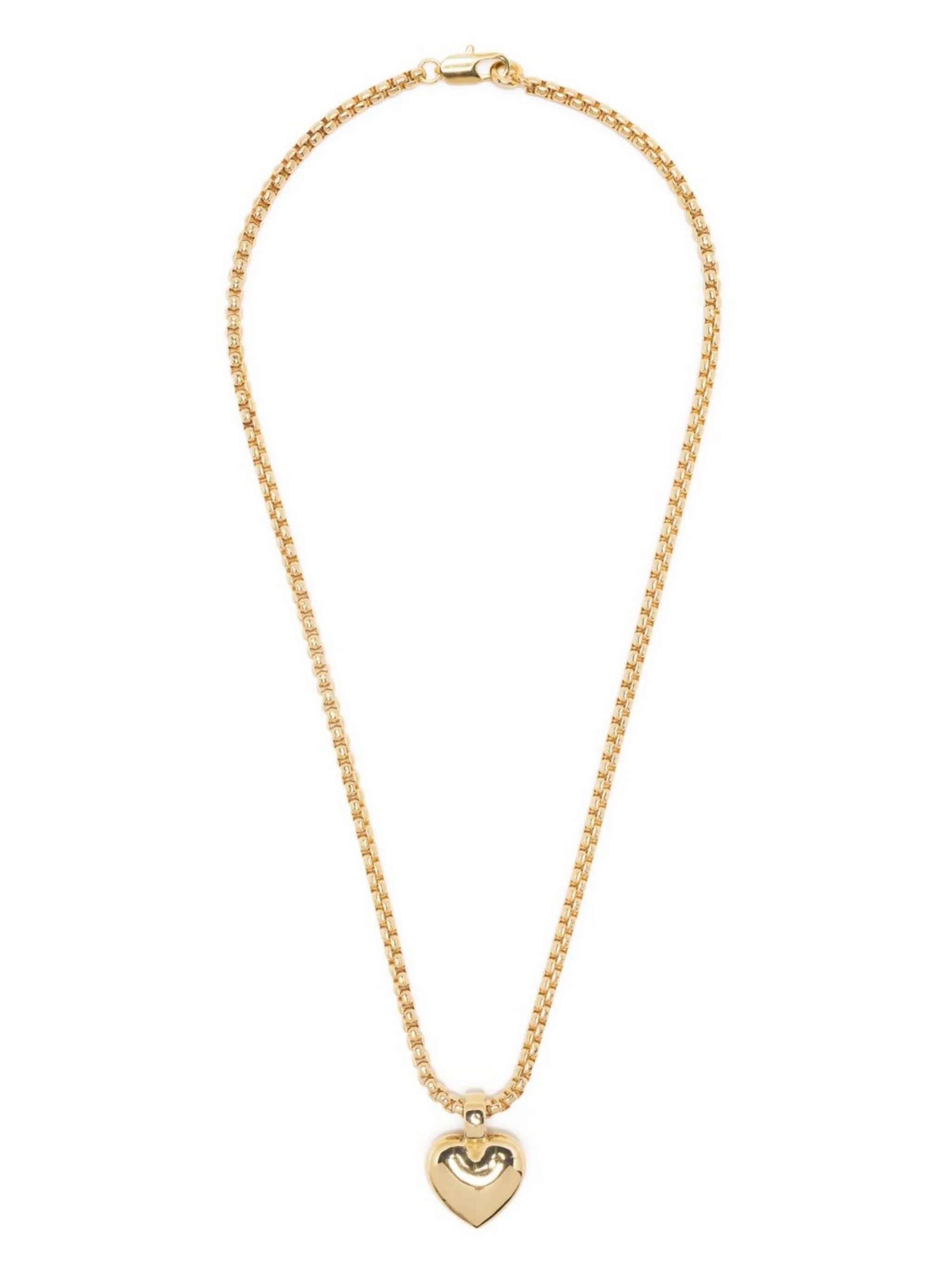 Chiara heart-pendant 18inch necklace