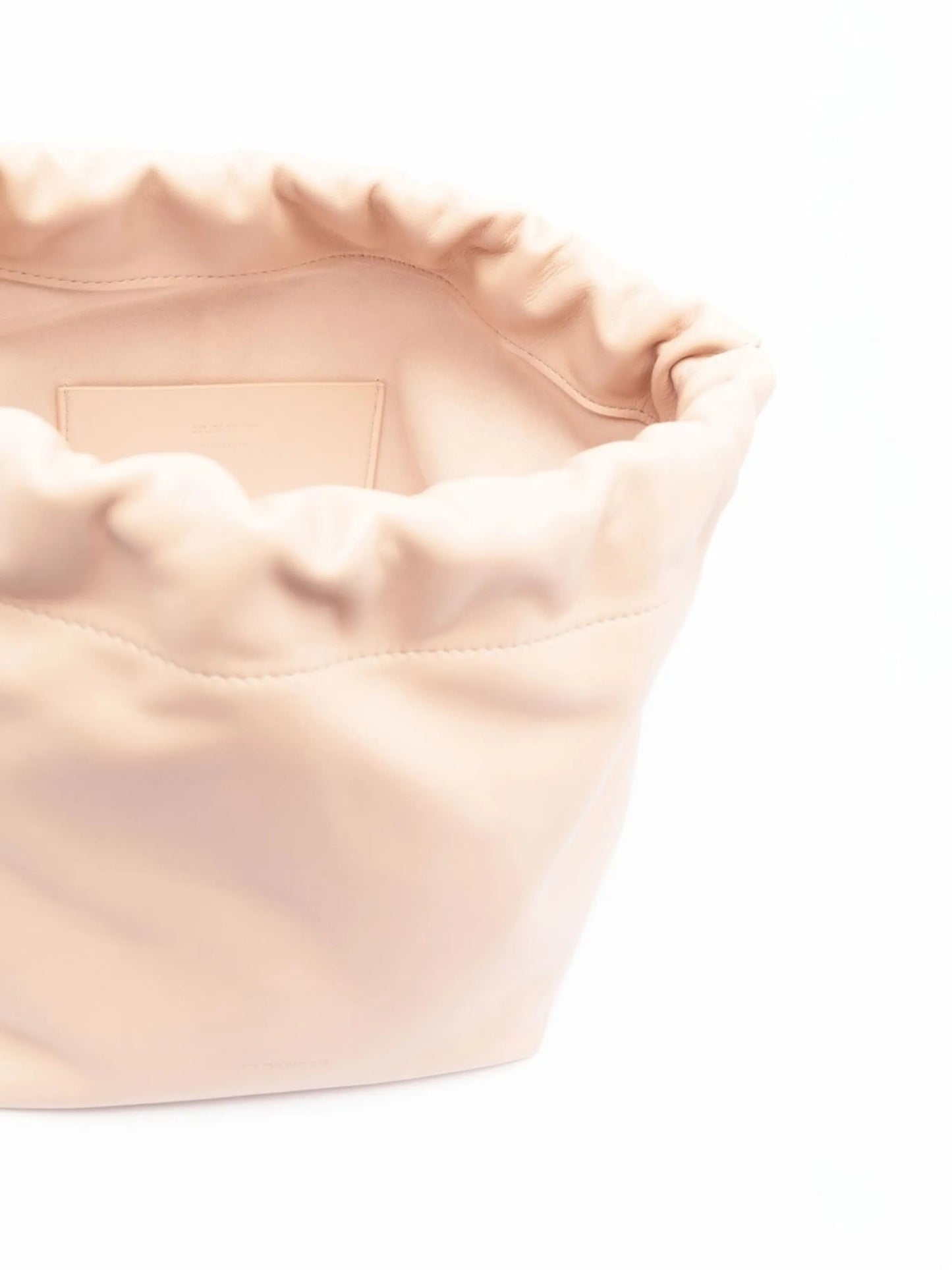 drawstring-fastening shoulder bag