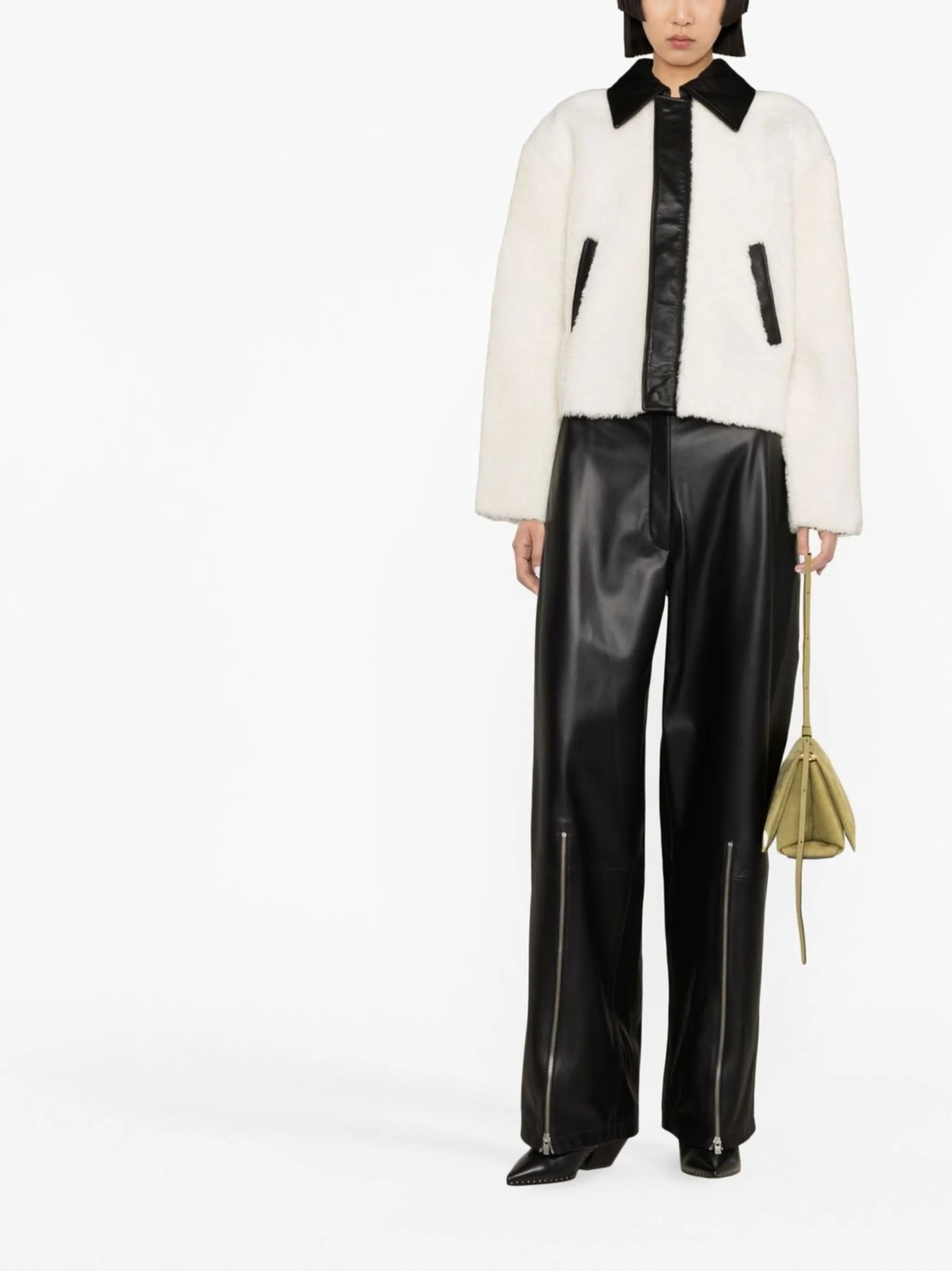 oversize shearling jacket