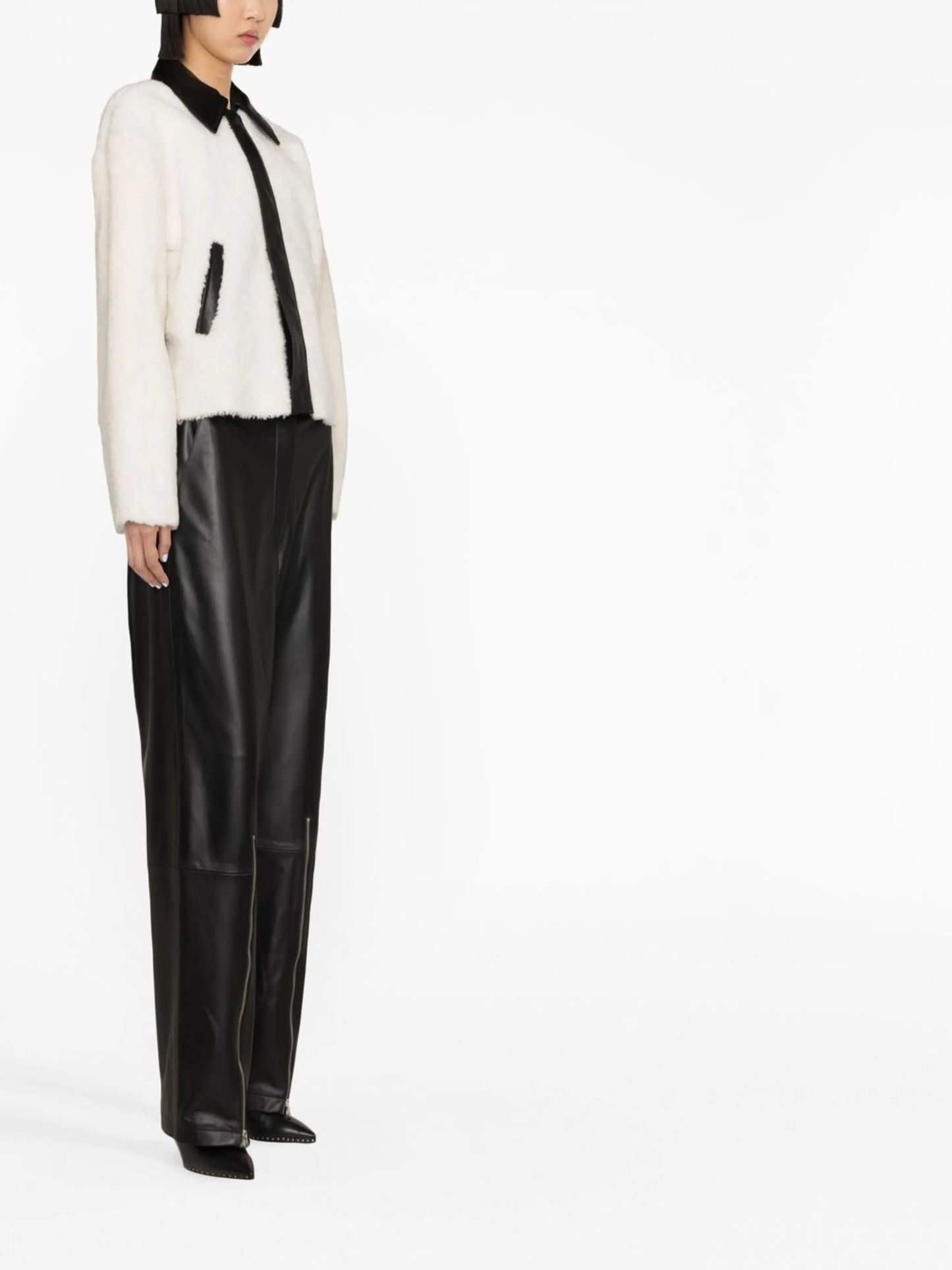 oversize shearling jacket