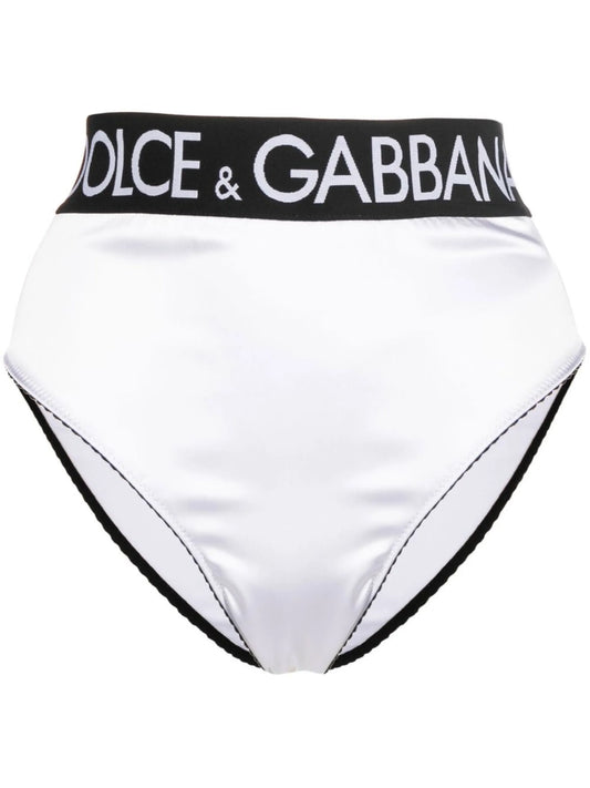 logo-waistband satin briefs