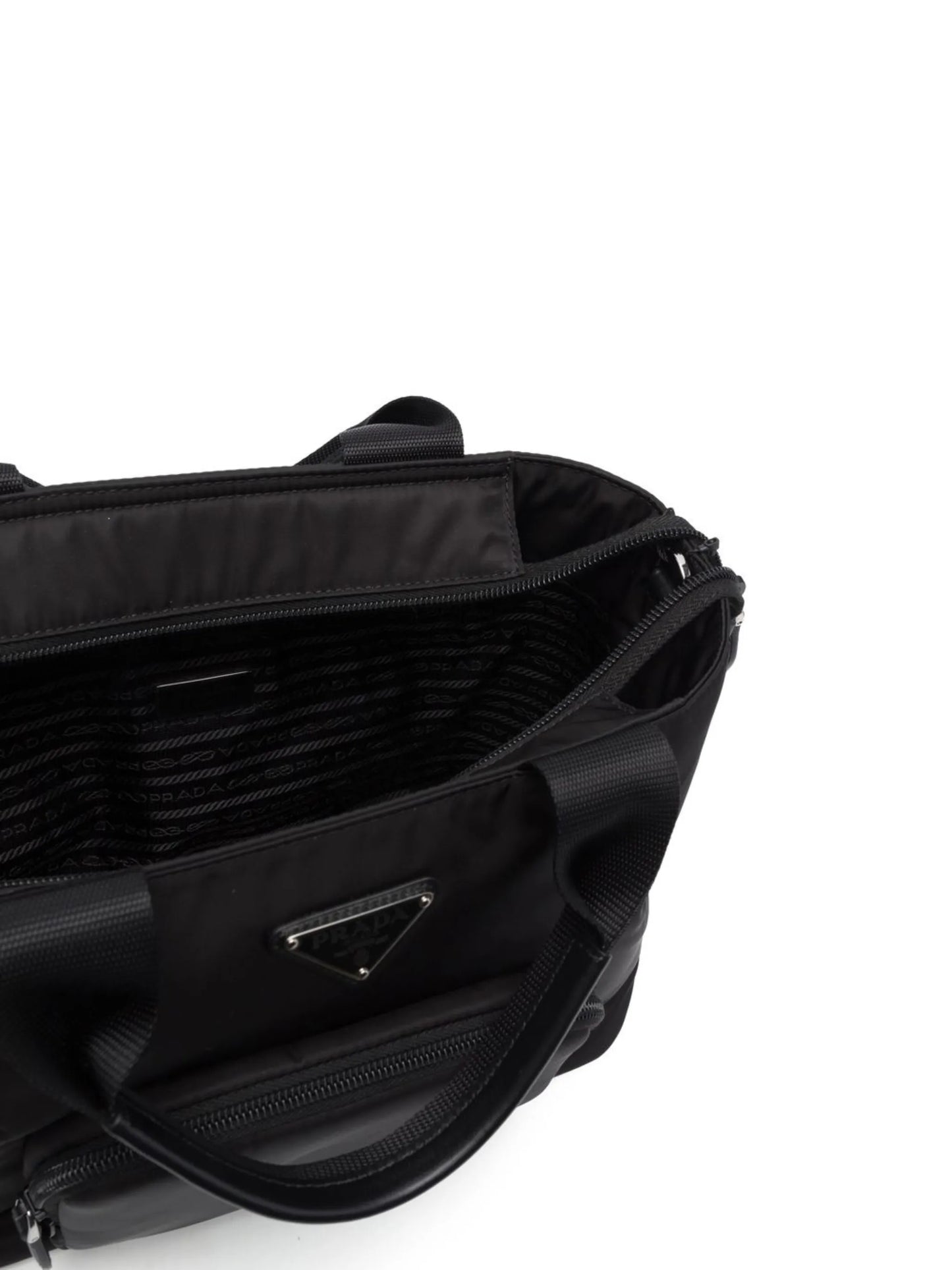 logo-plaque shopper tote