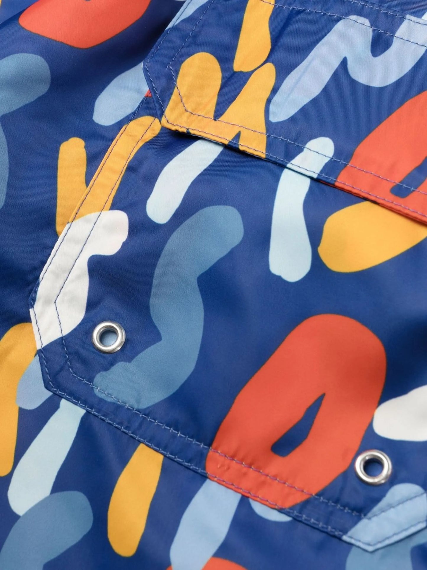 logo-print swim shorts