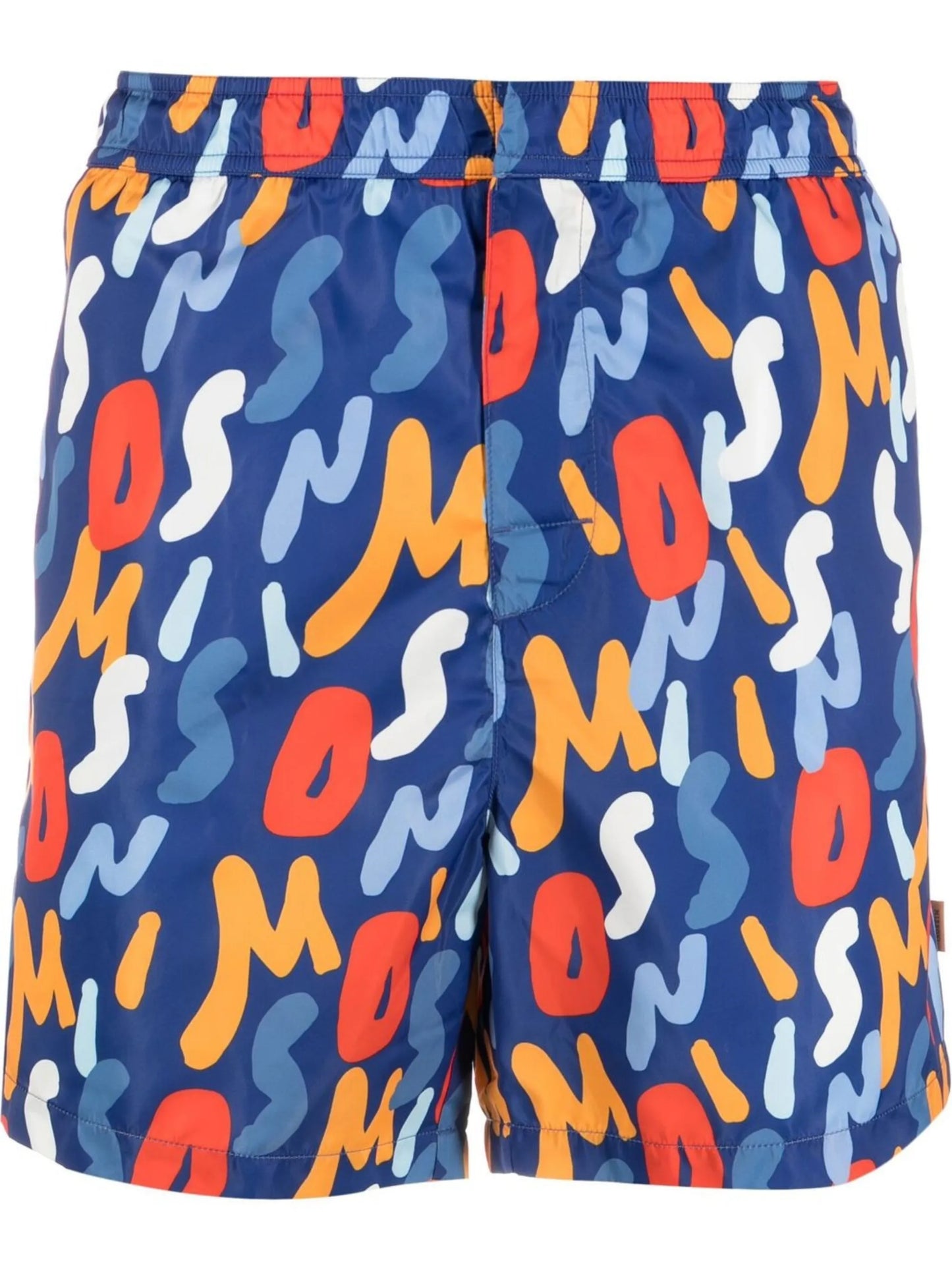 logo-print swim shorts