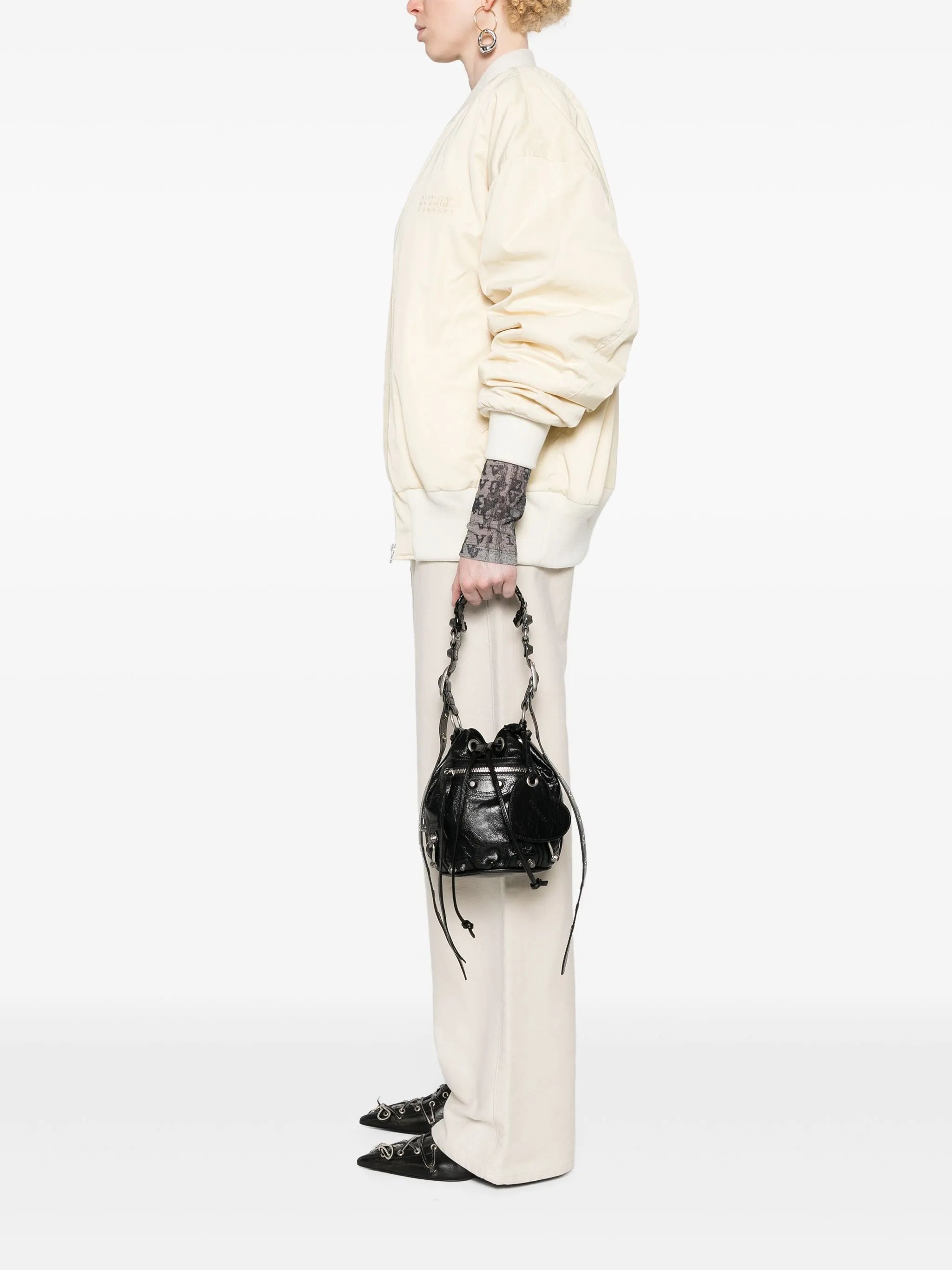 Le Cagole XS bucket bag