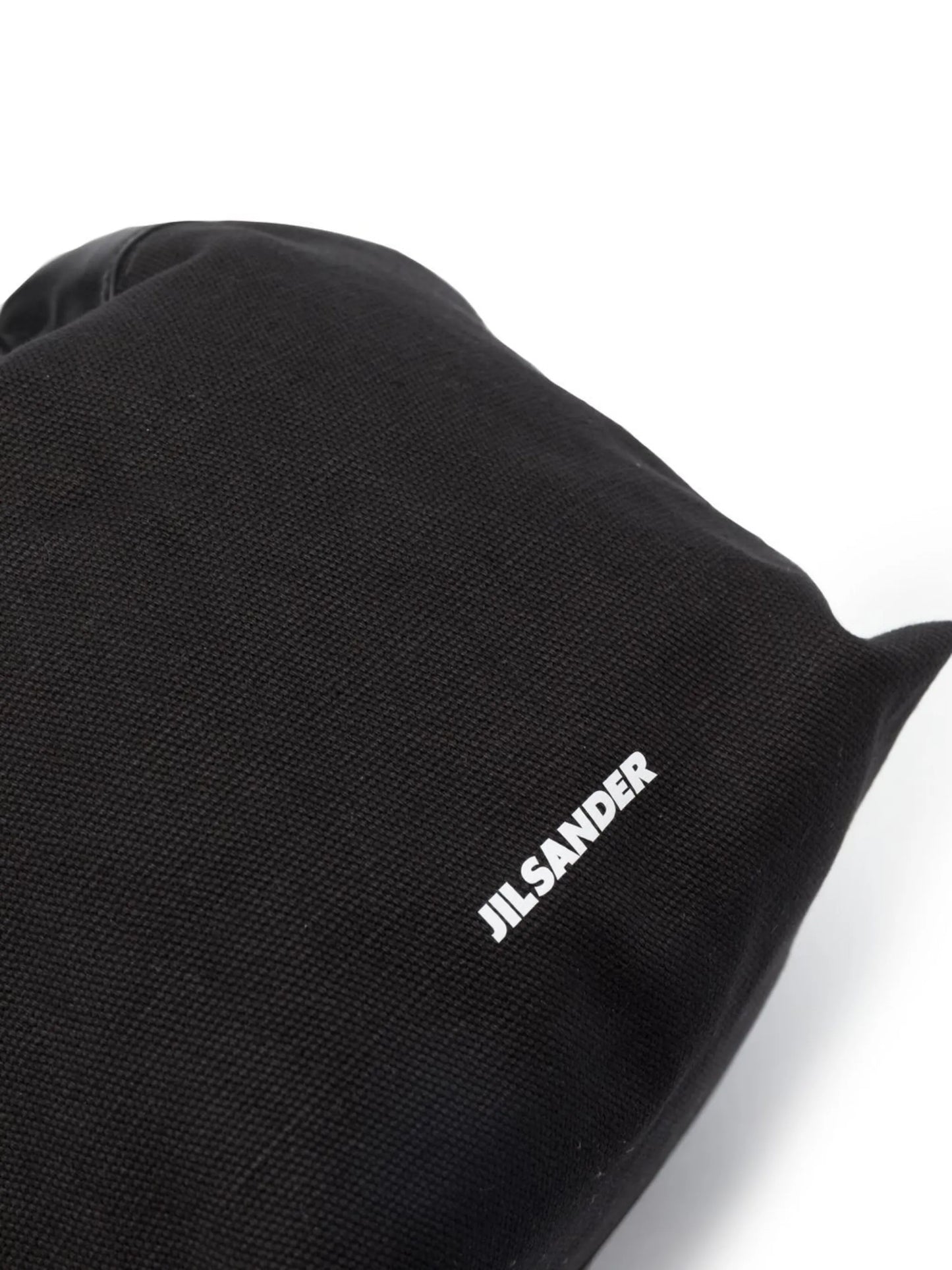 logo drawstring shoulder bag