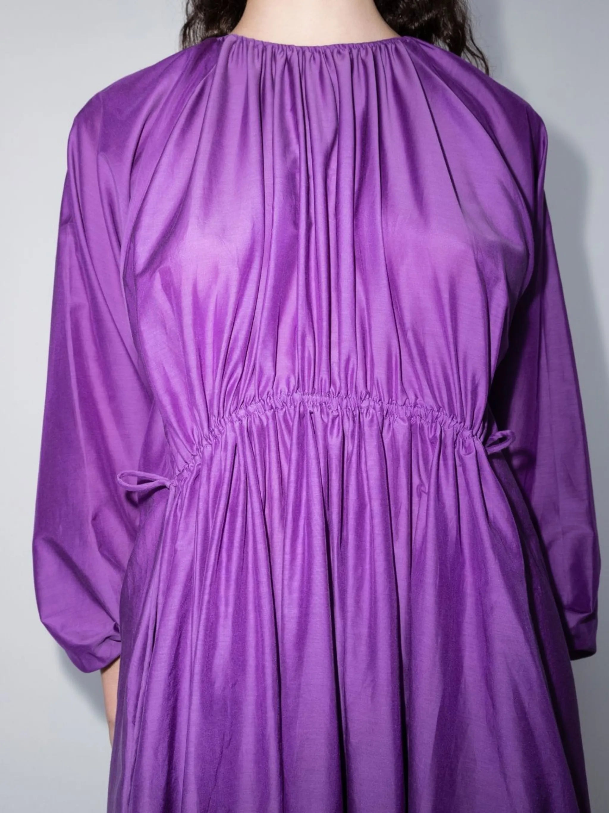 Decolette maxi dress