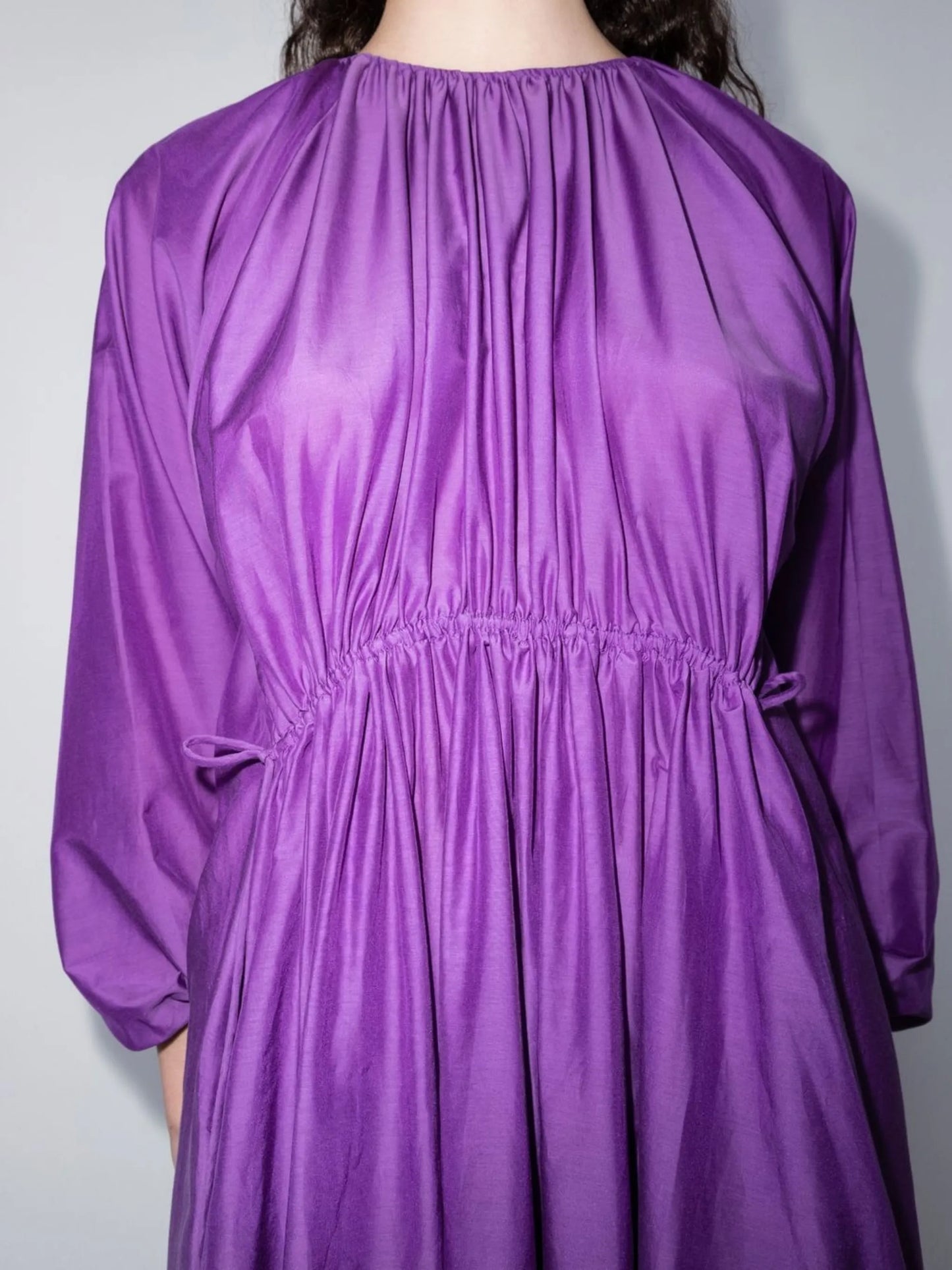 Decolette maxi dress