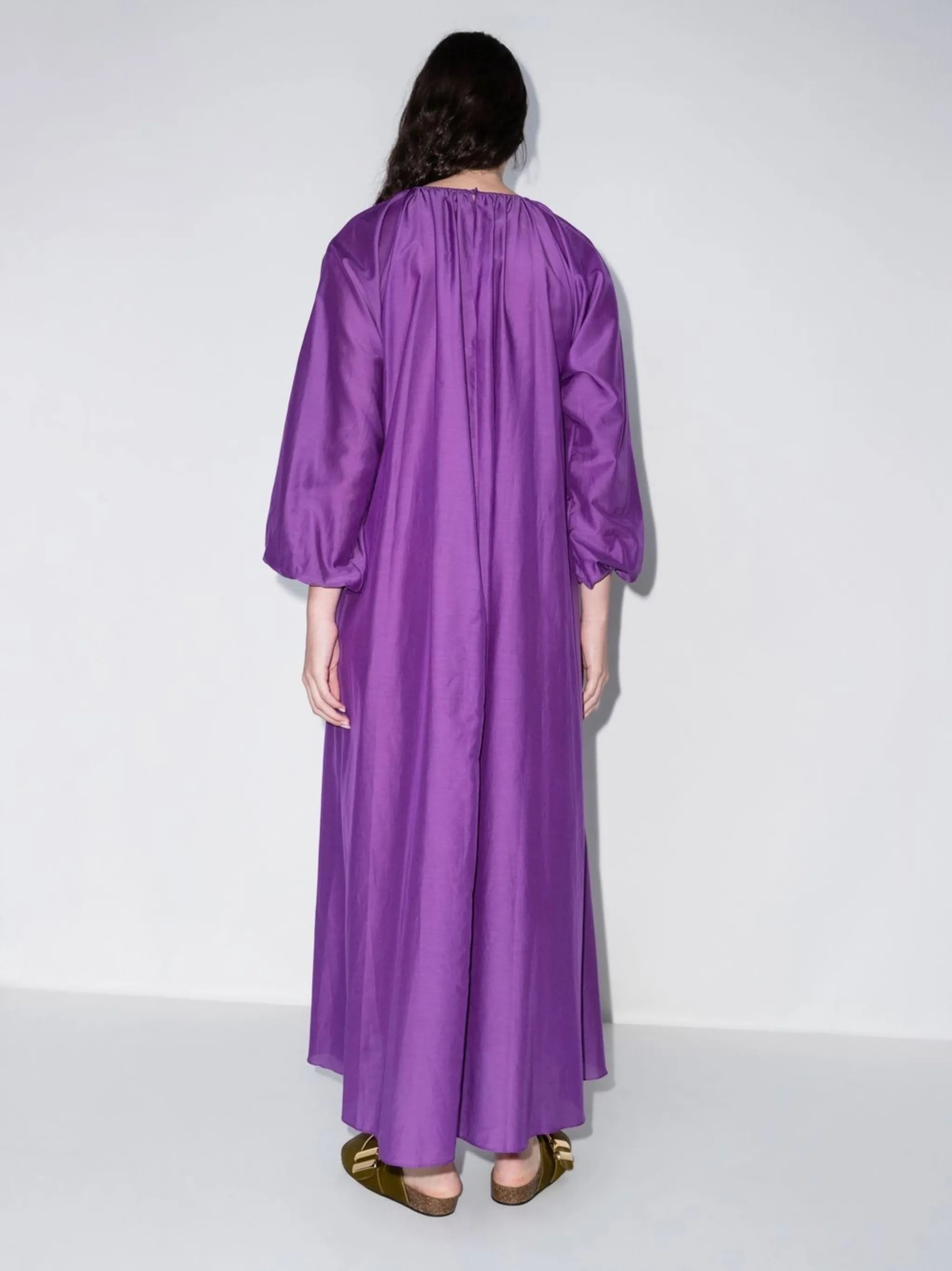 Decolette maxi dress