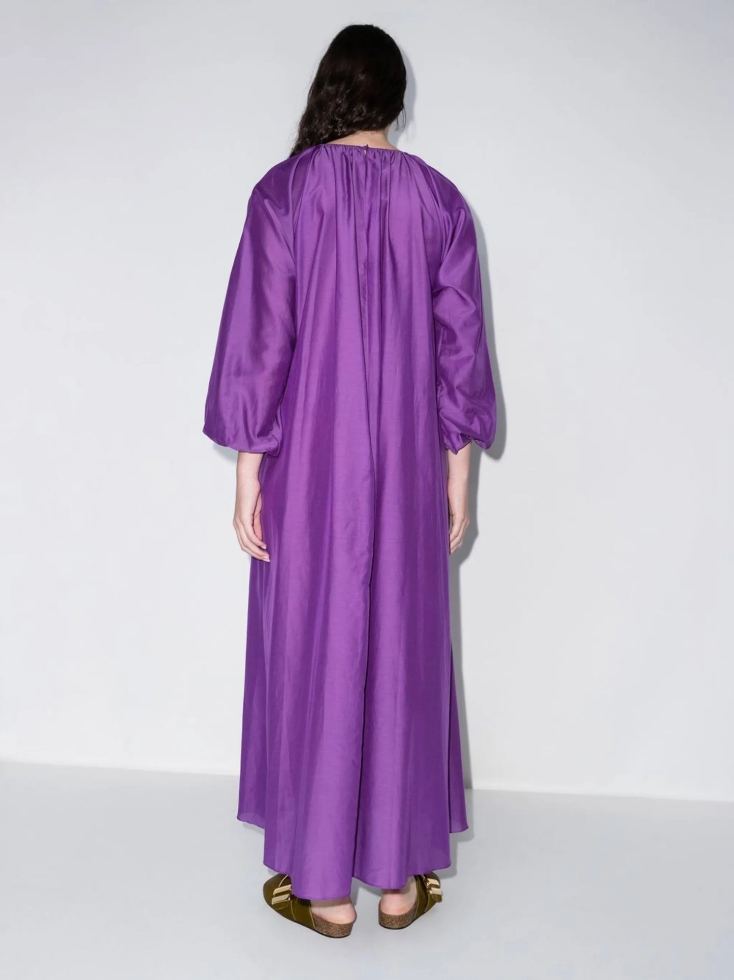 Decolette maxi dress