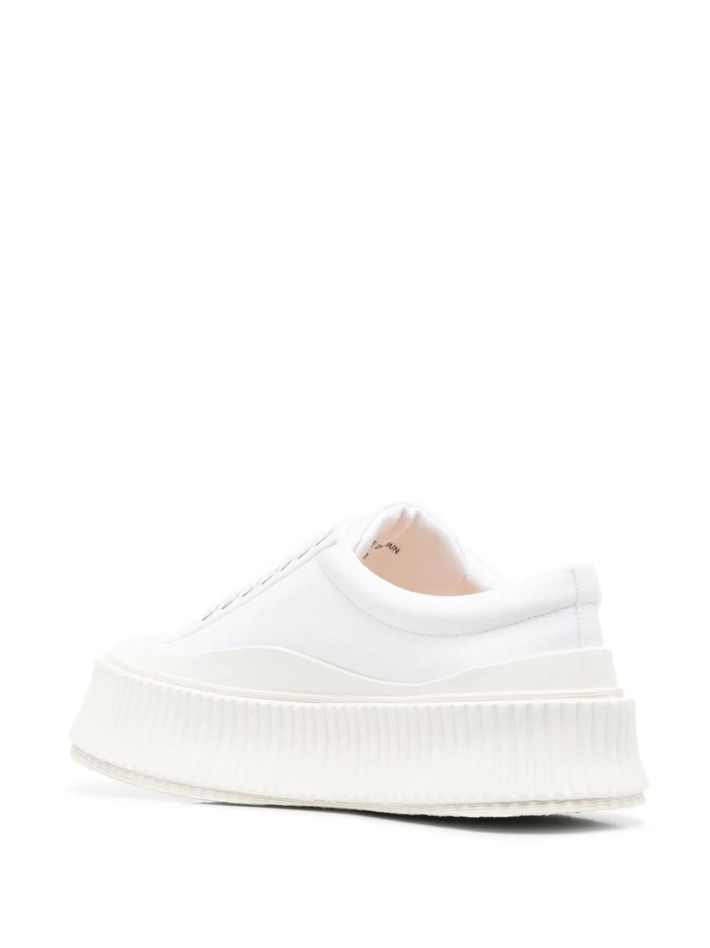 round-toe lace-up sneakers