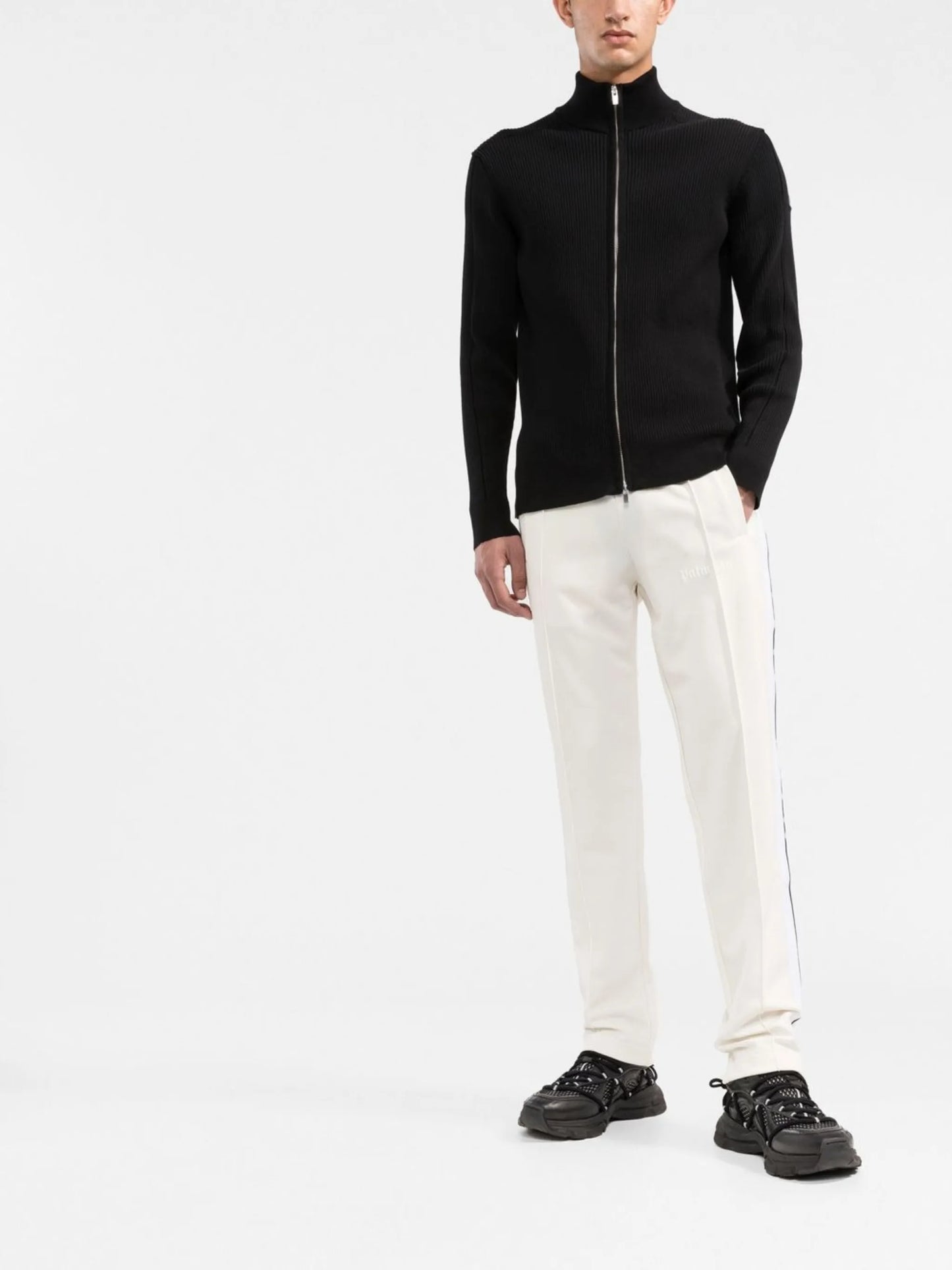 side stripe track pants