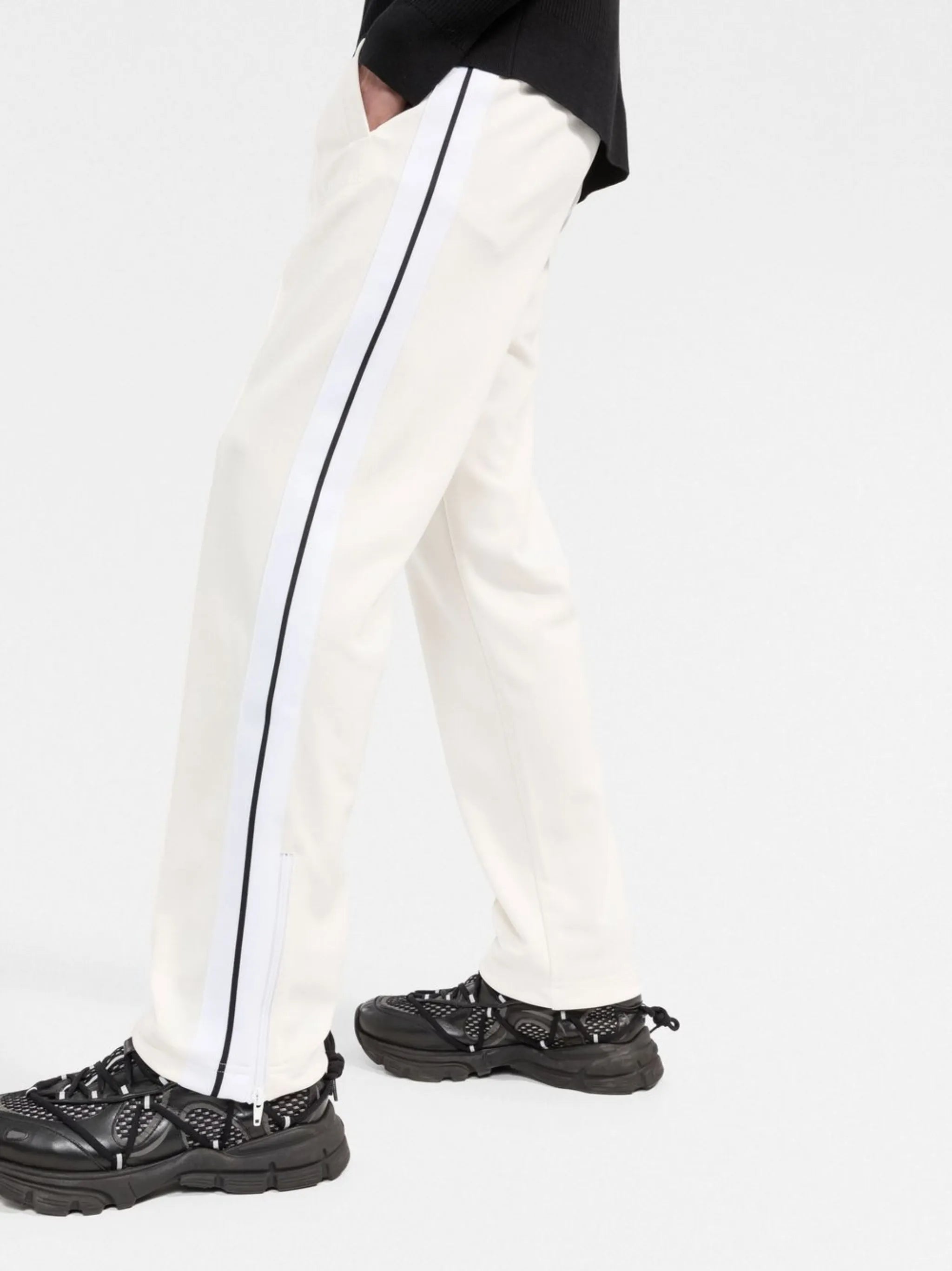 side stripe track pants