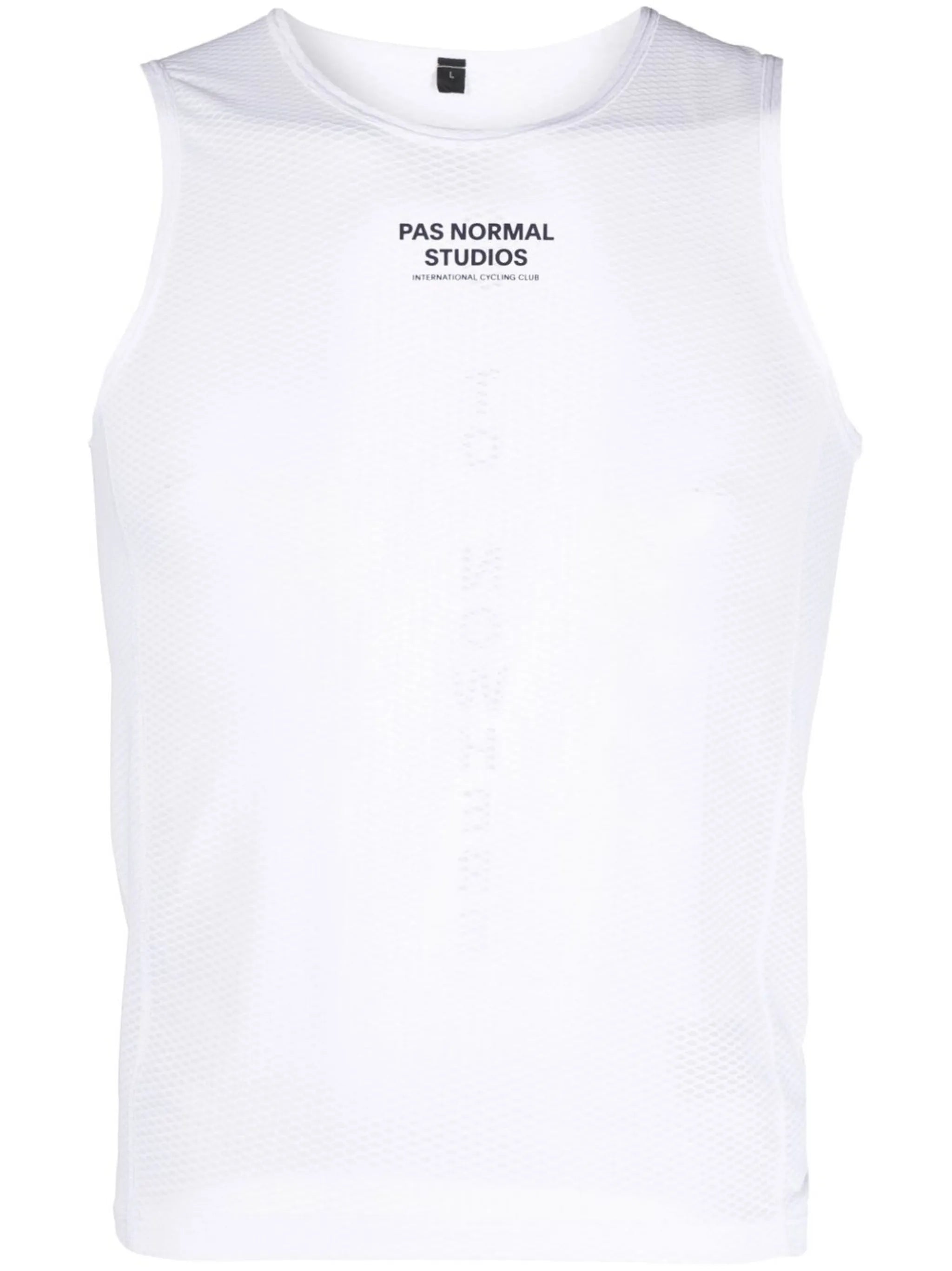 logo-print tank top