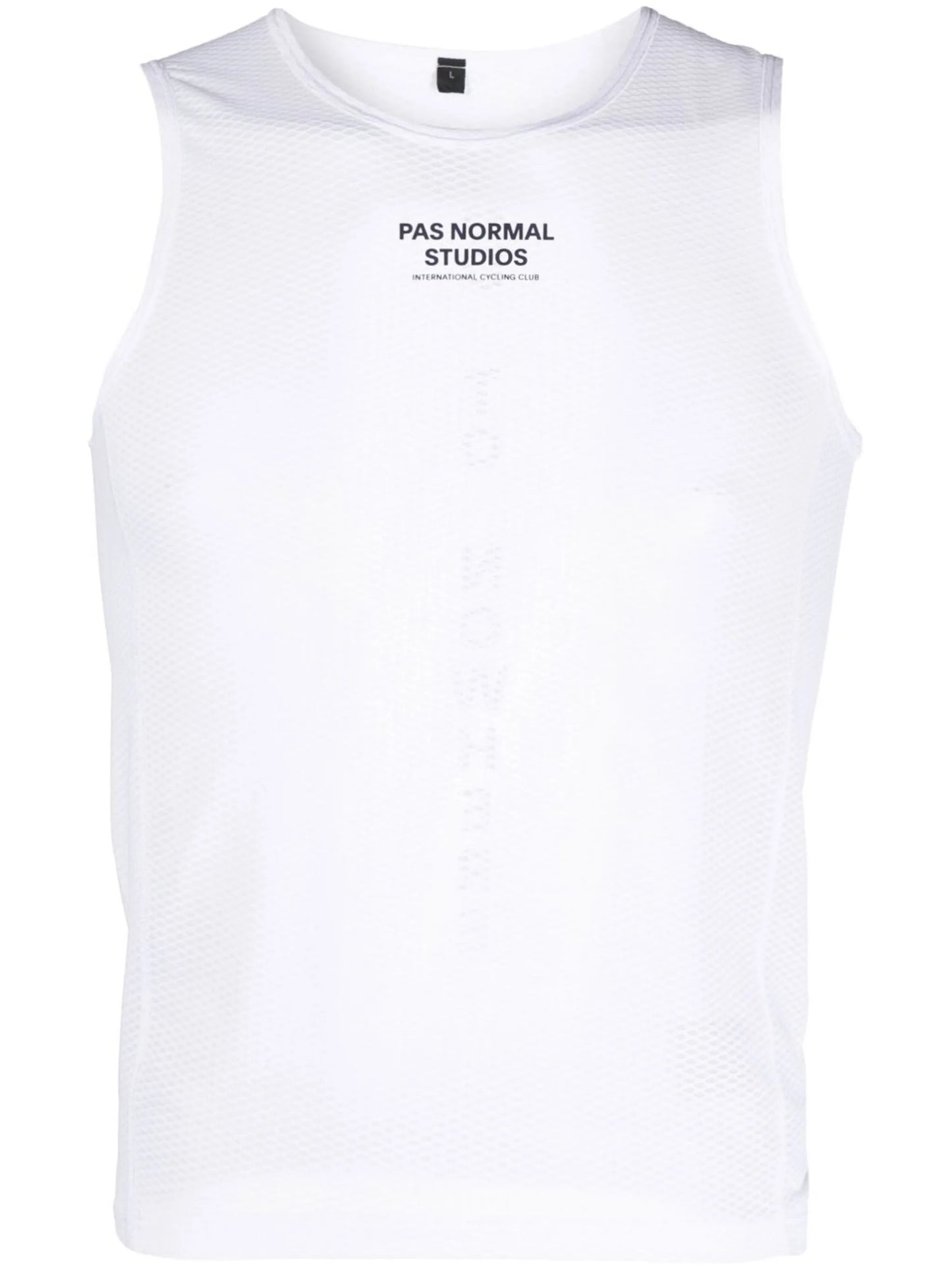 logo-print tank top