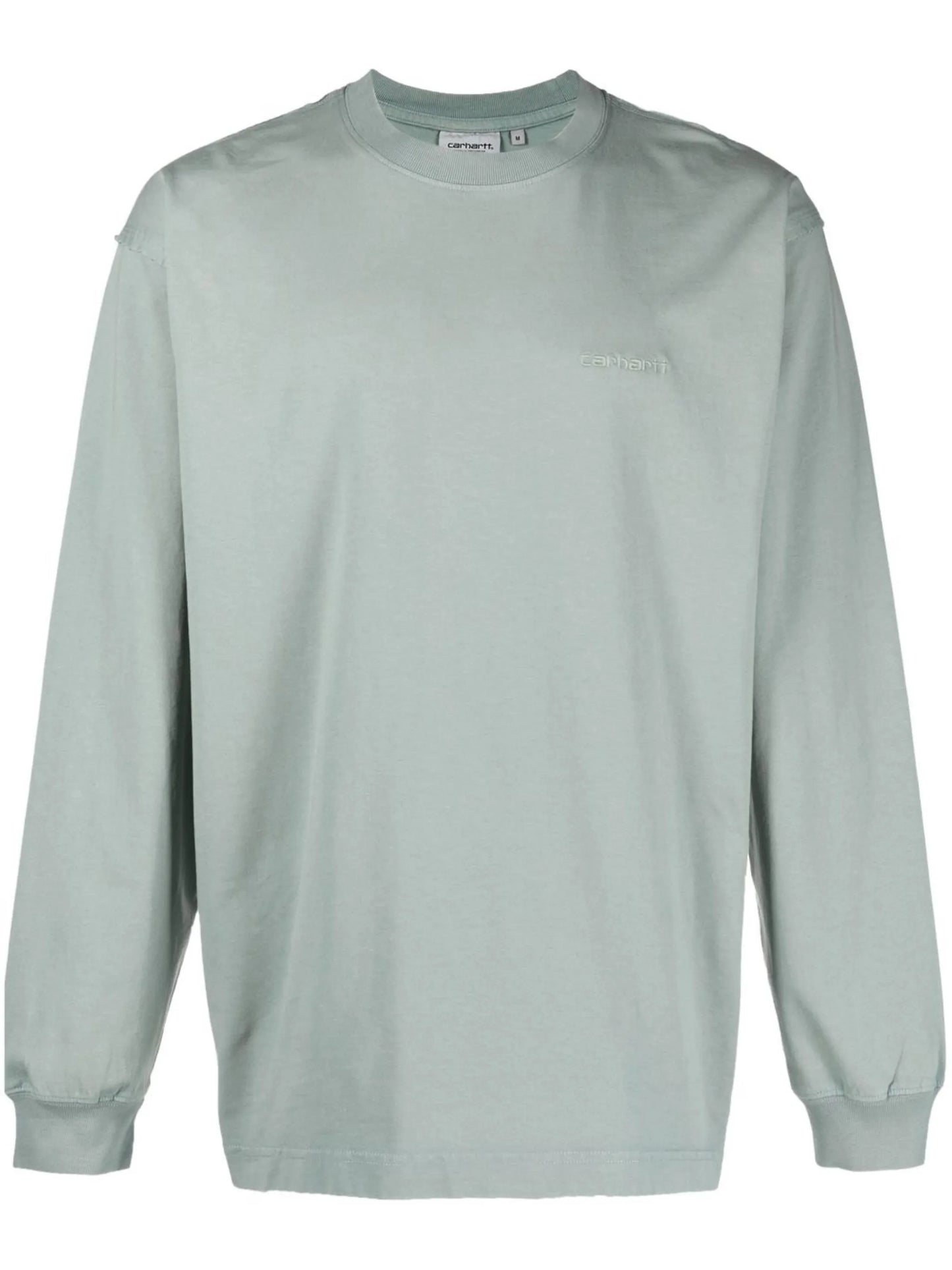 Marfa long-sleeve logo-embroidered T-shirt