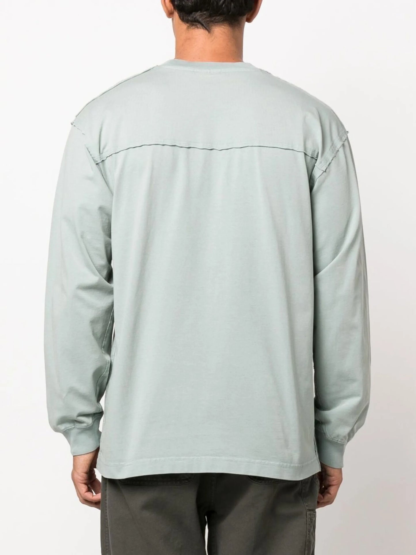 Marfa long-sleeve logo-embroidered T-shirt