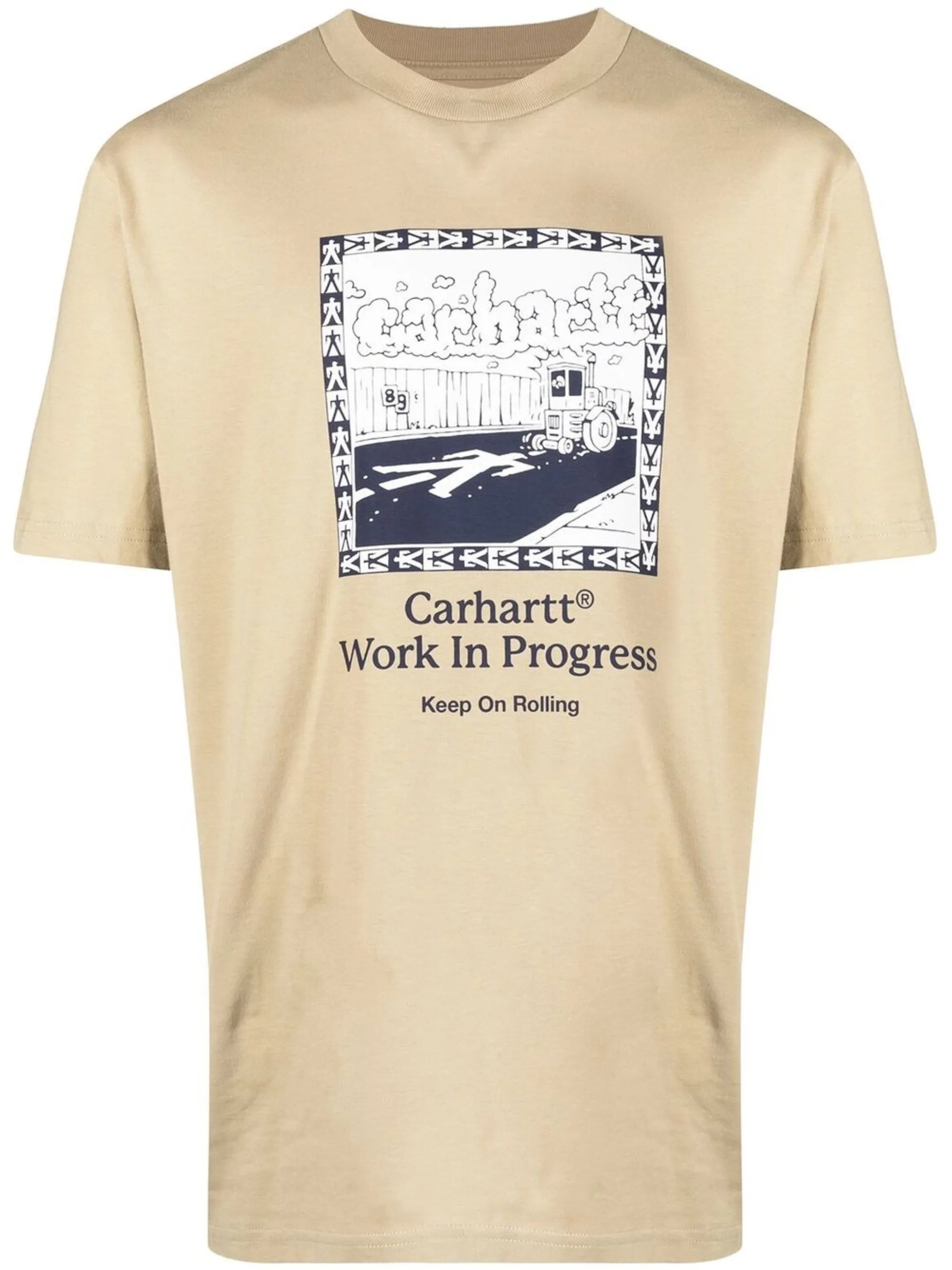 Work In Progress print T-shirt