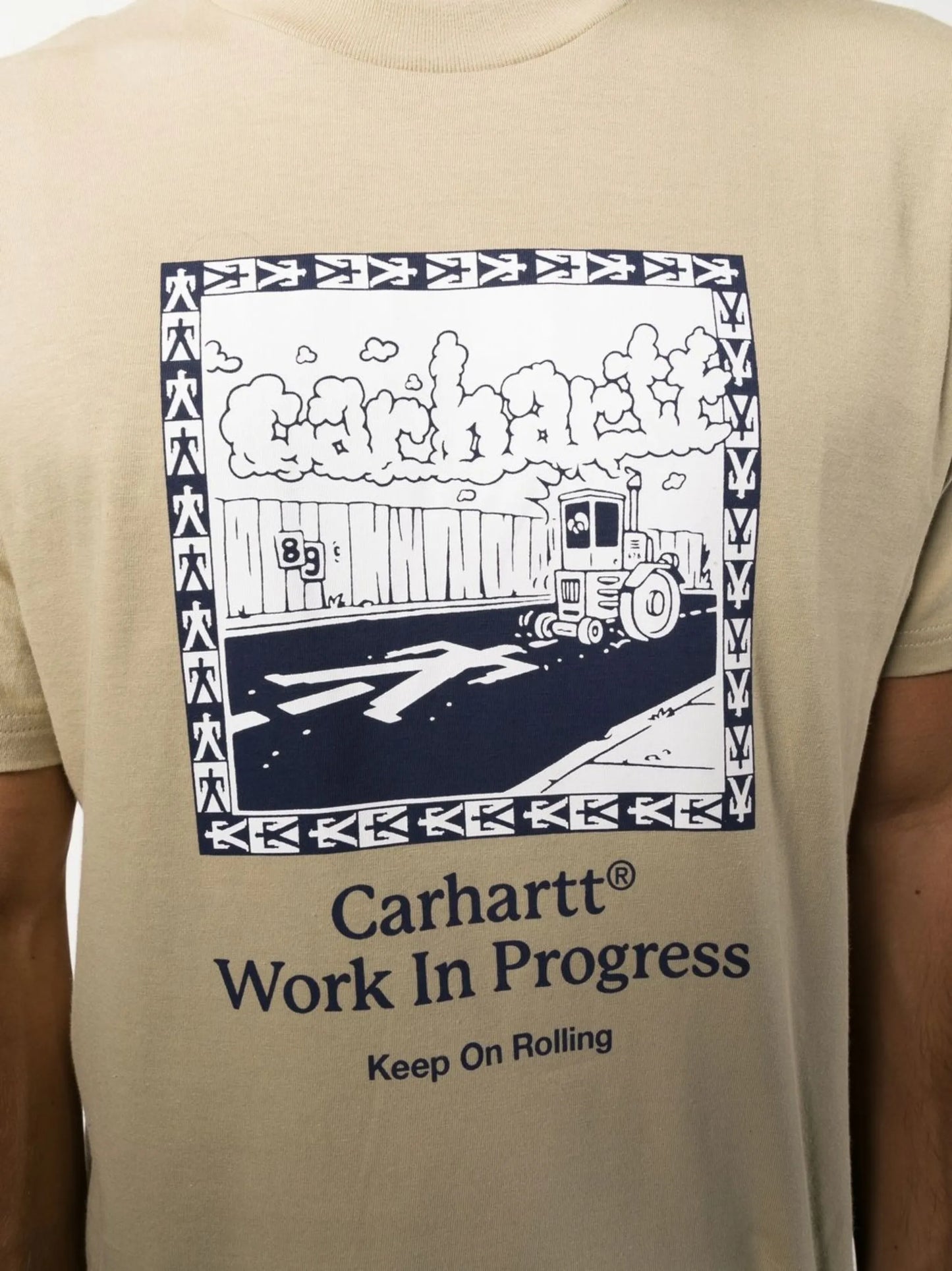 Work In Progress print T-shirt