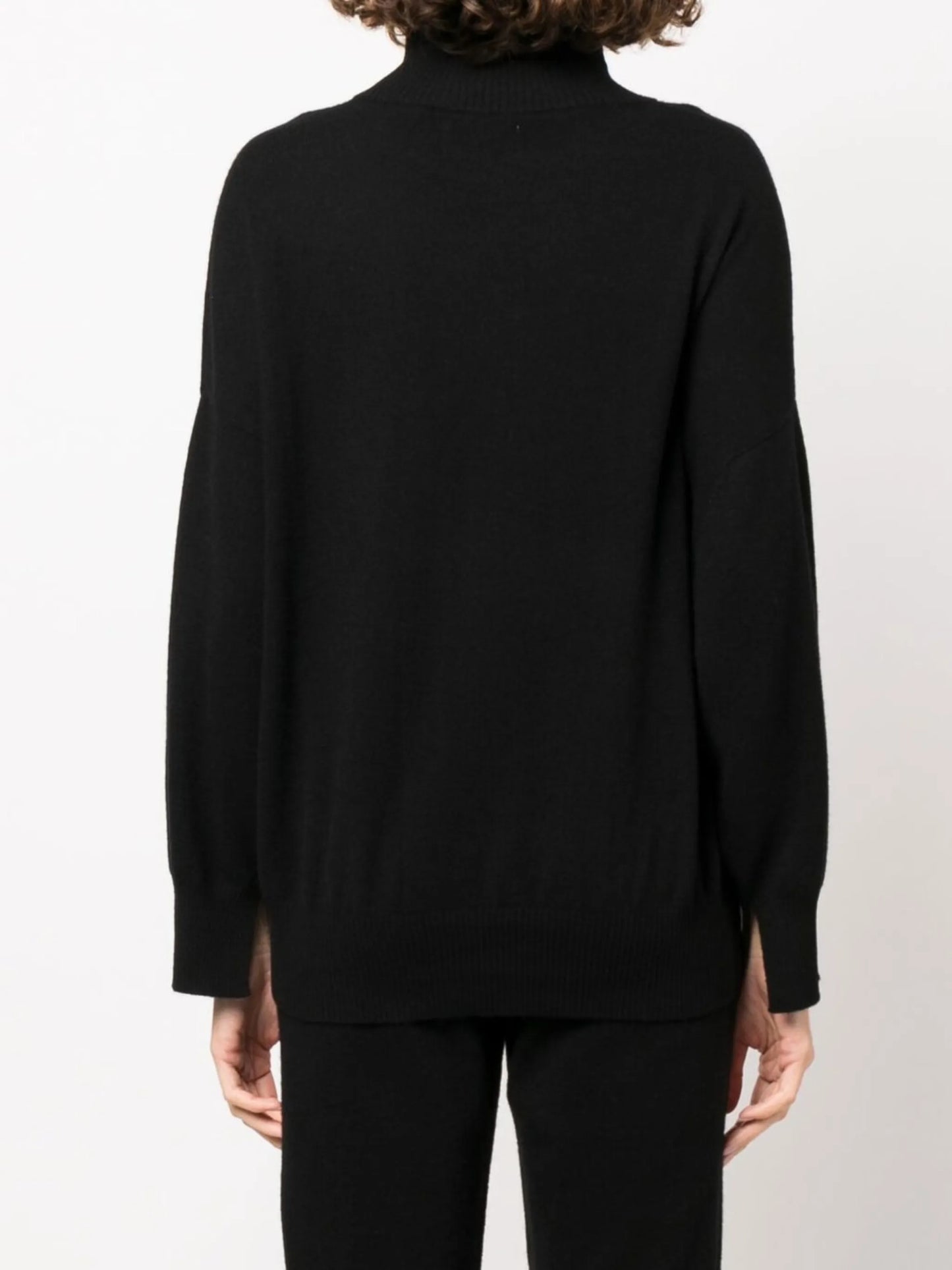 long-sleeve roll-neck jumper