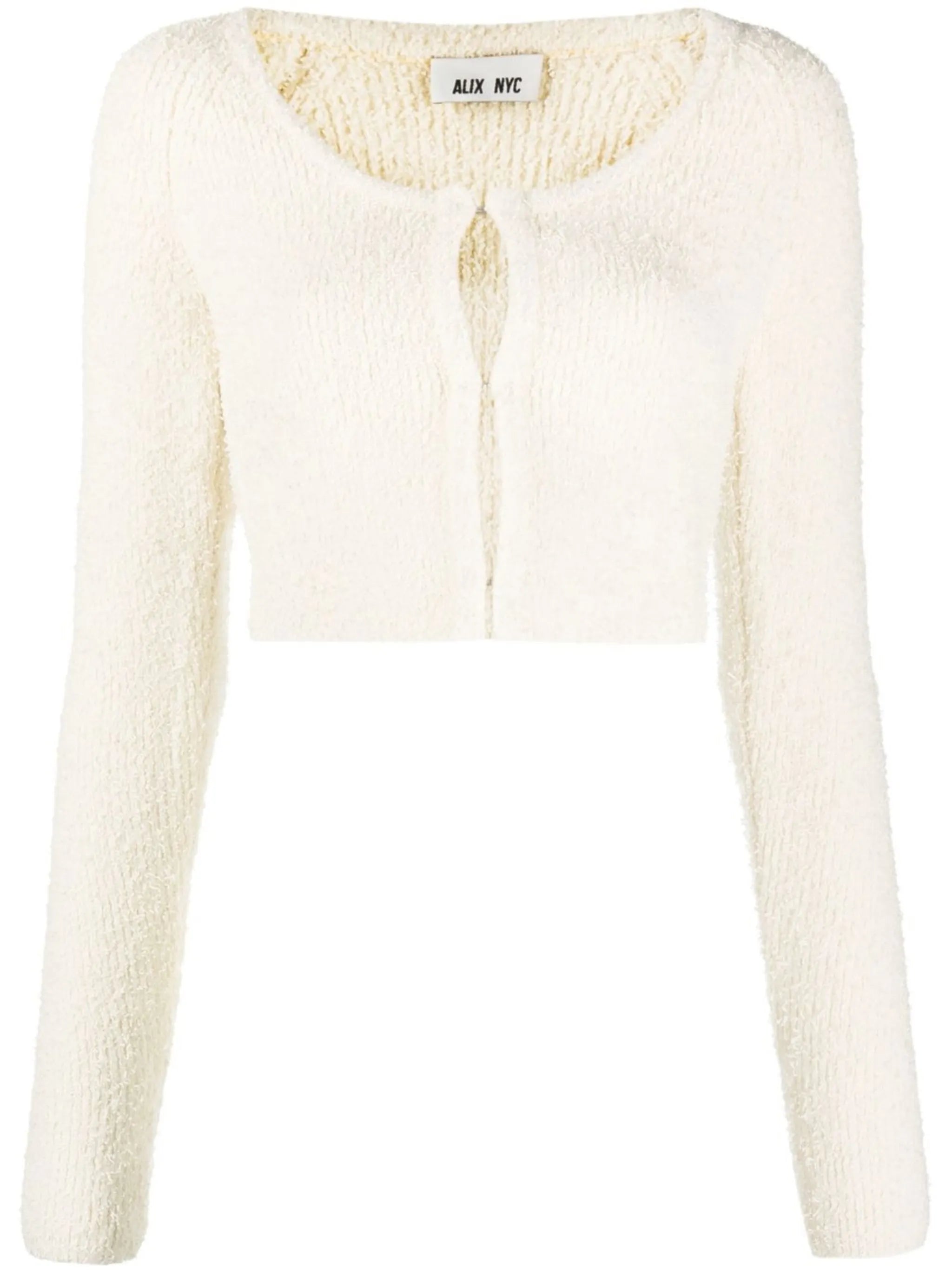 Phoenix long-sleeve crop top