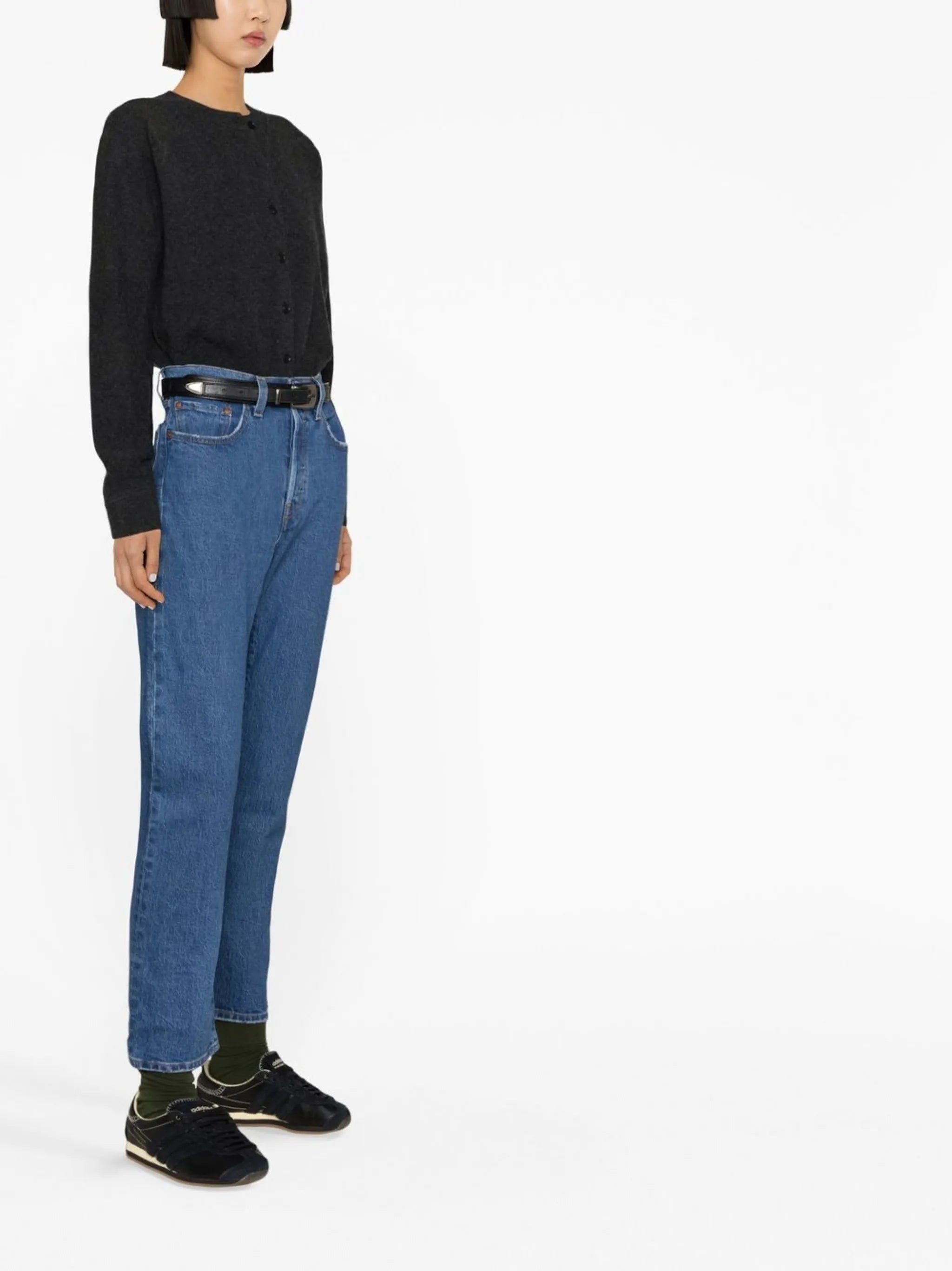 501 cropped straight-leg jeans
