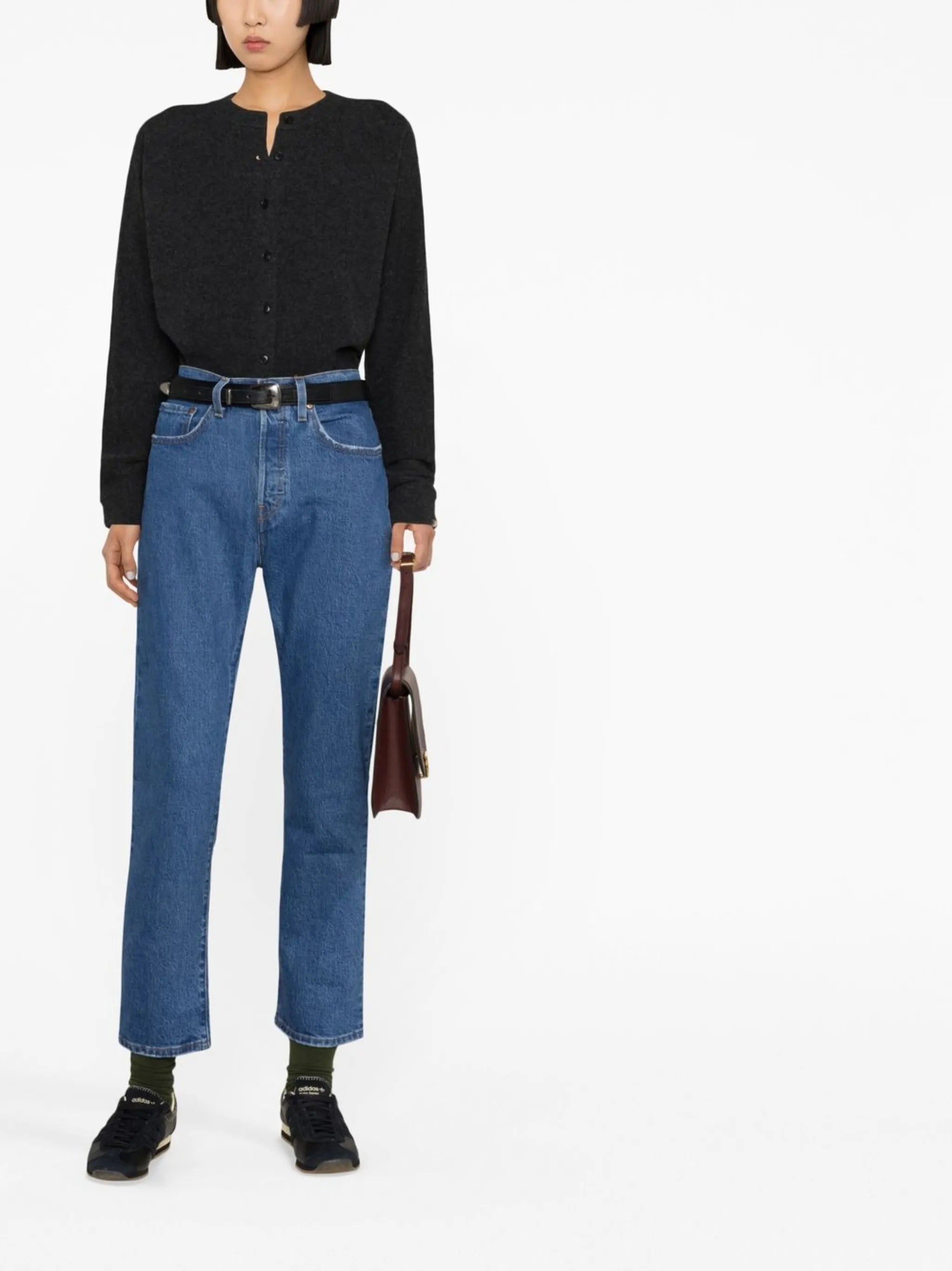 501 cropped straight-leg jeans