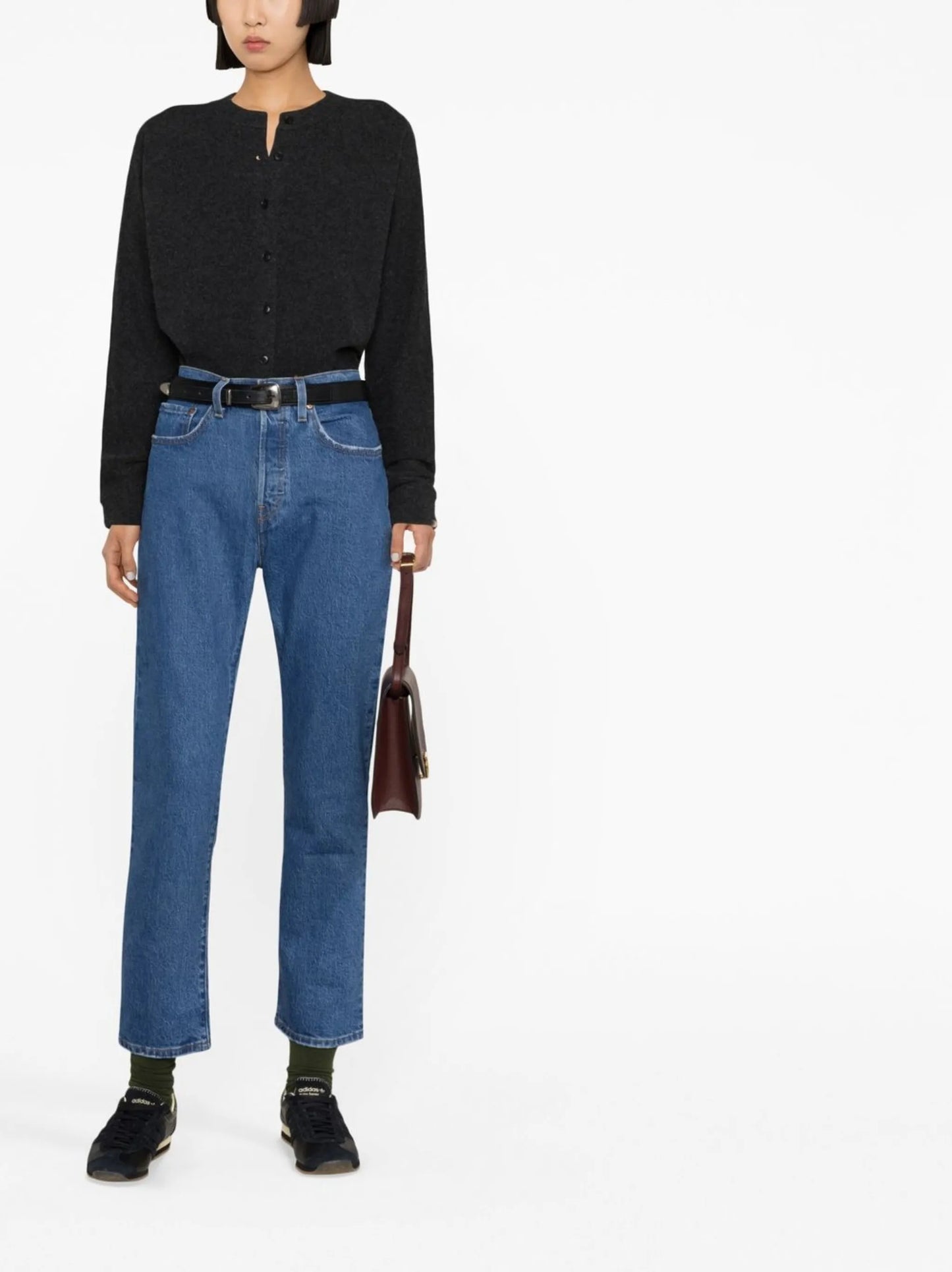 501 cropped straight-leg jeans