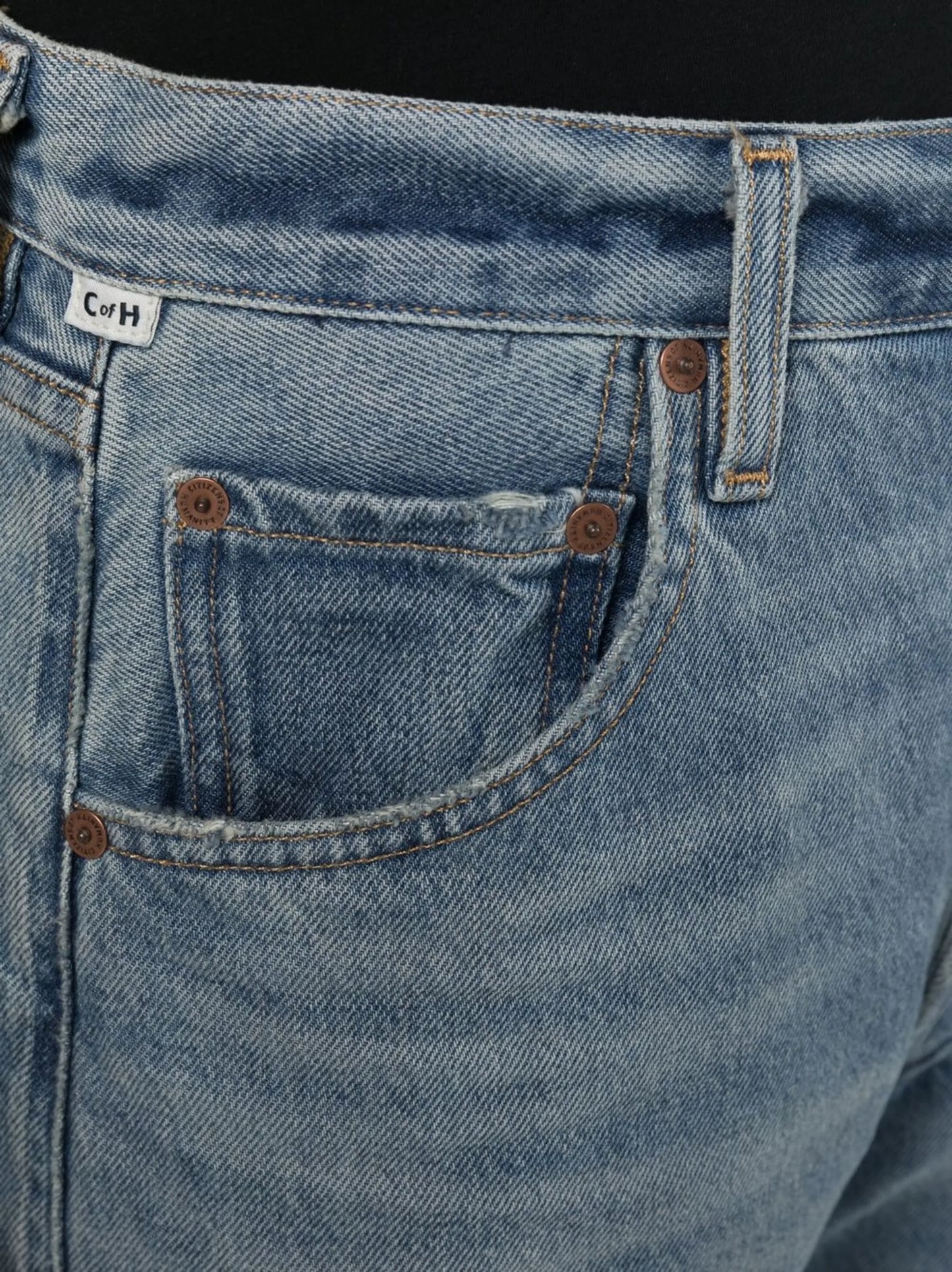 high-rise wide-leg jeans