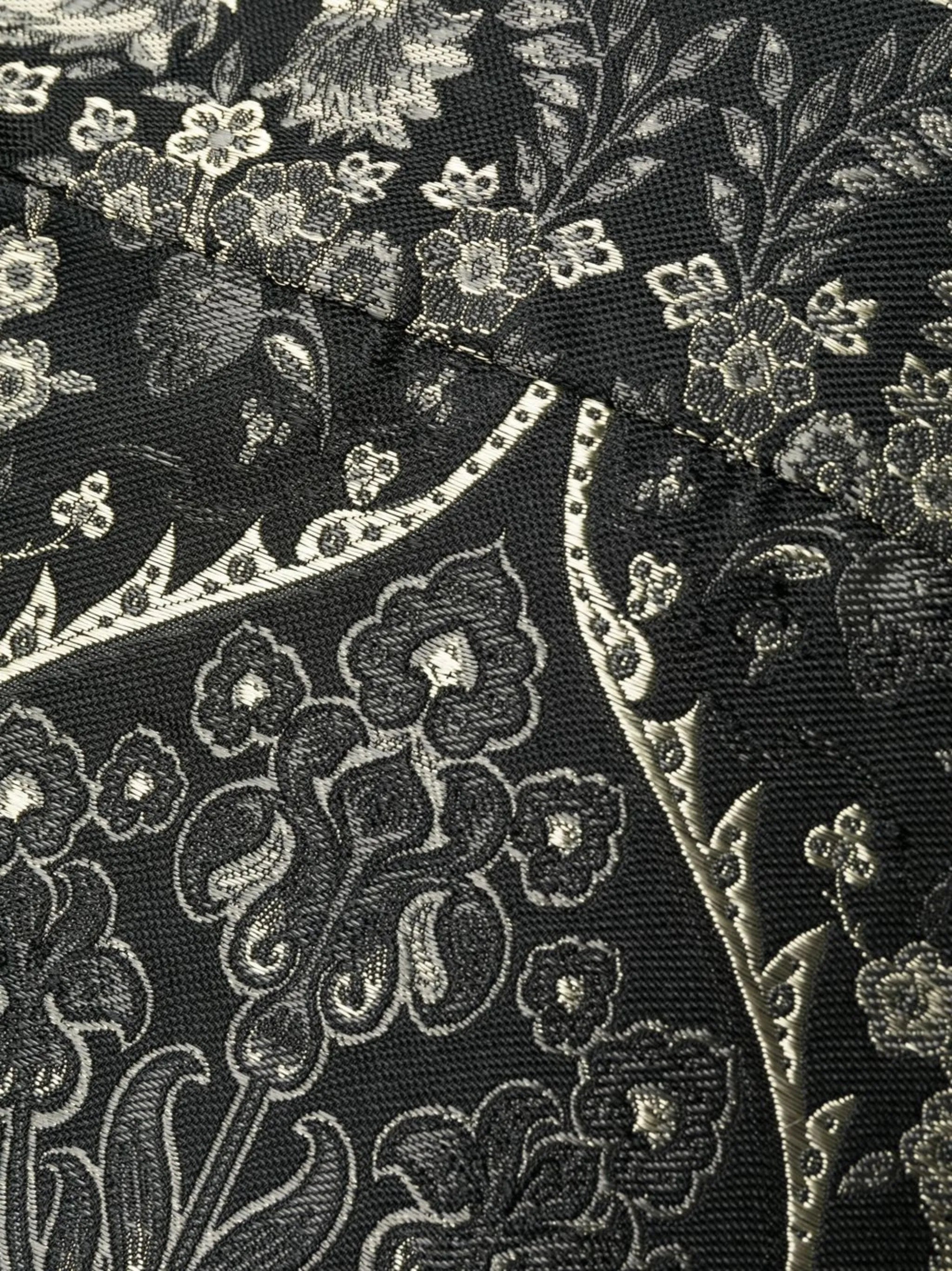patterned jacquard shift dress