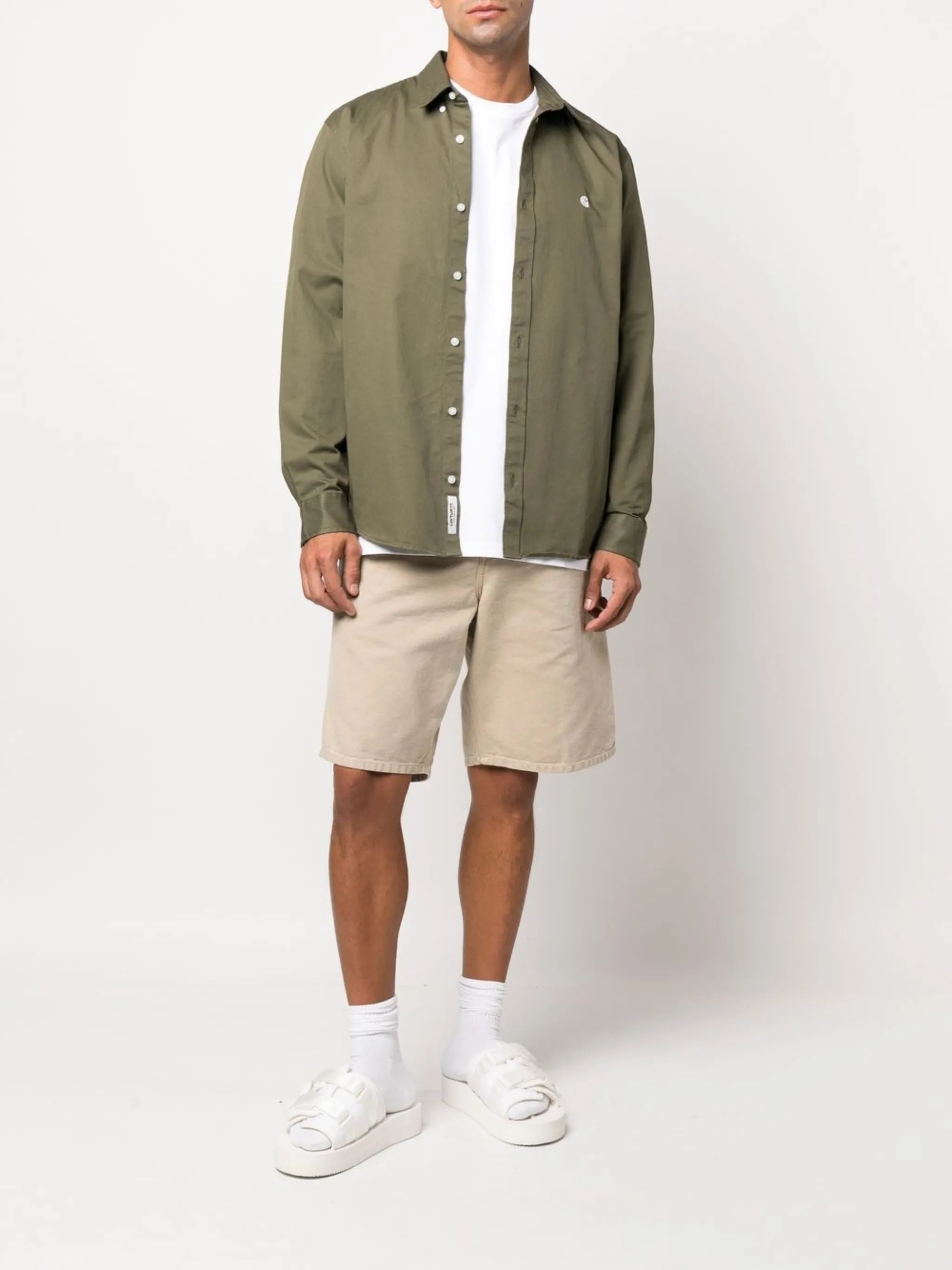 Madison embroidered logo shirt
