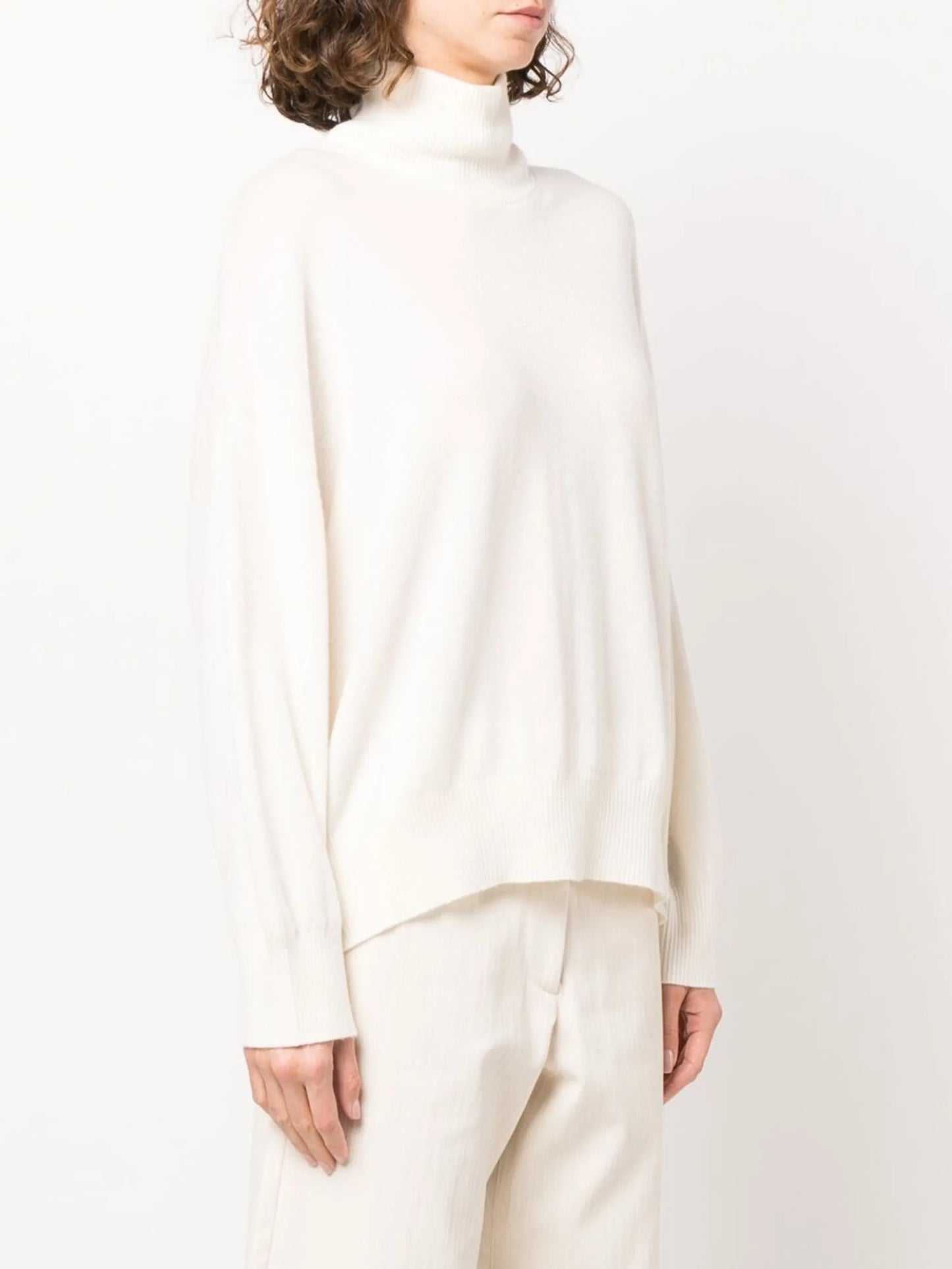 long-sleeve roll-neck jumper