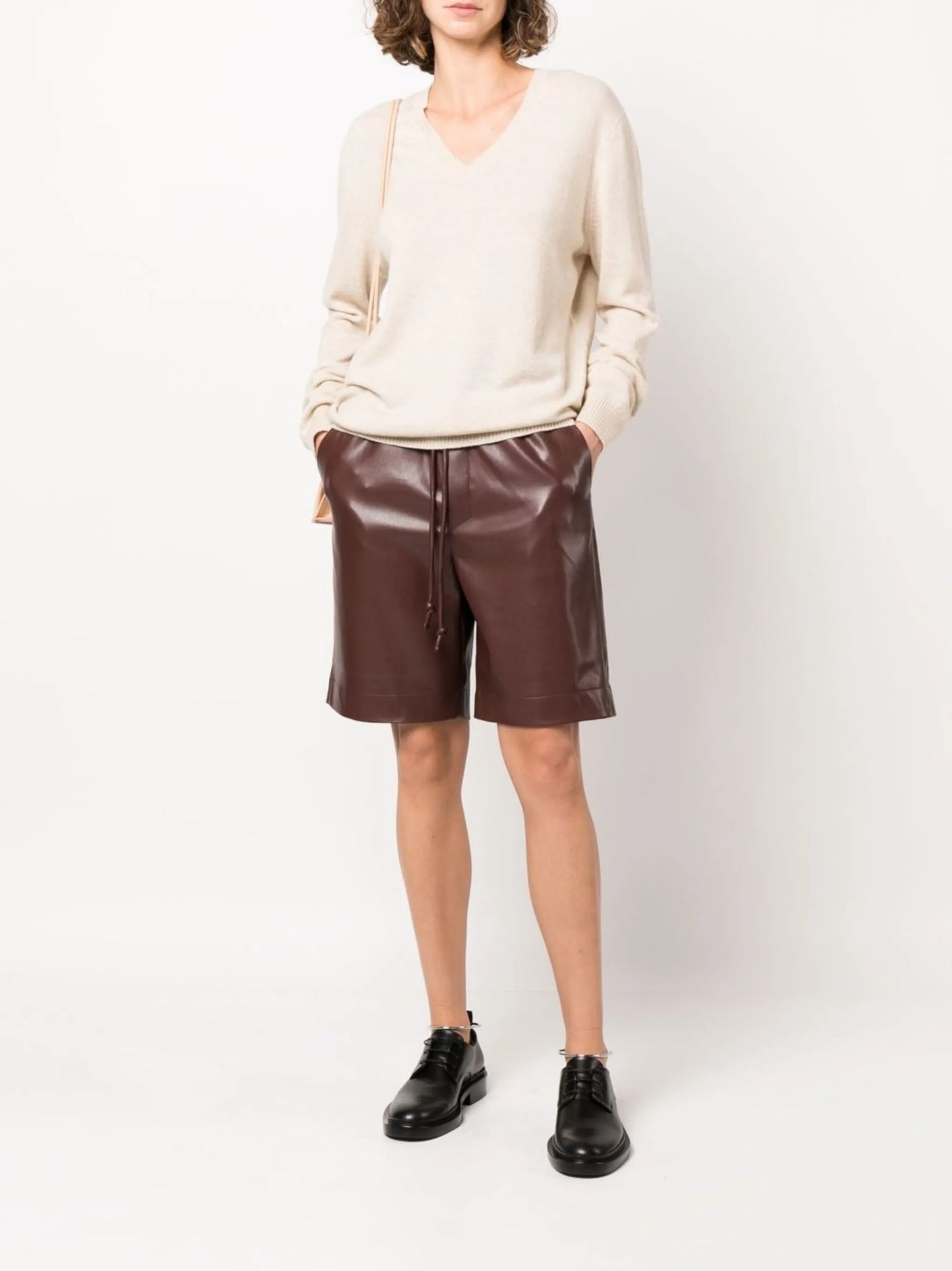 V-neck cashmere jumper
