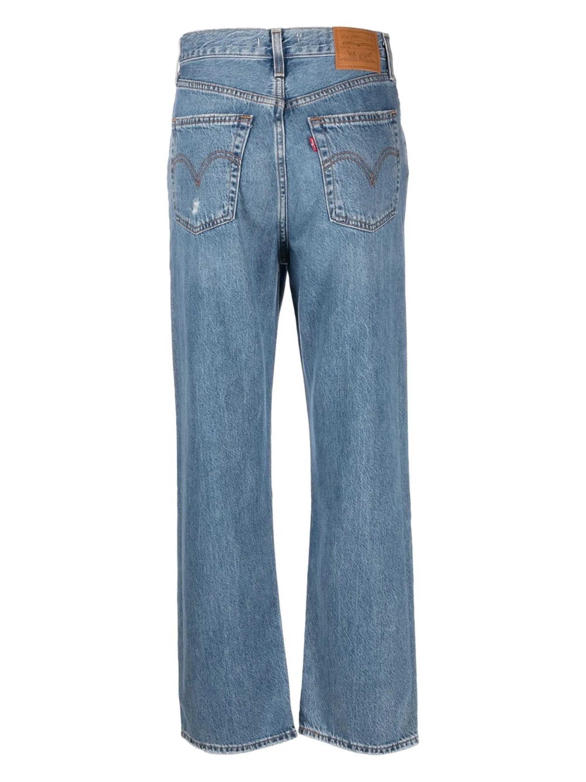 Ribcage straight-leg jeans