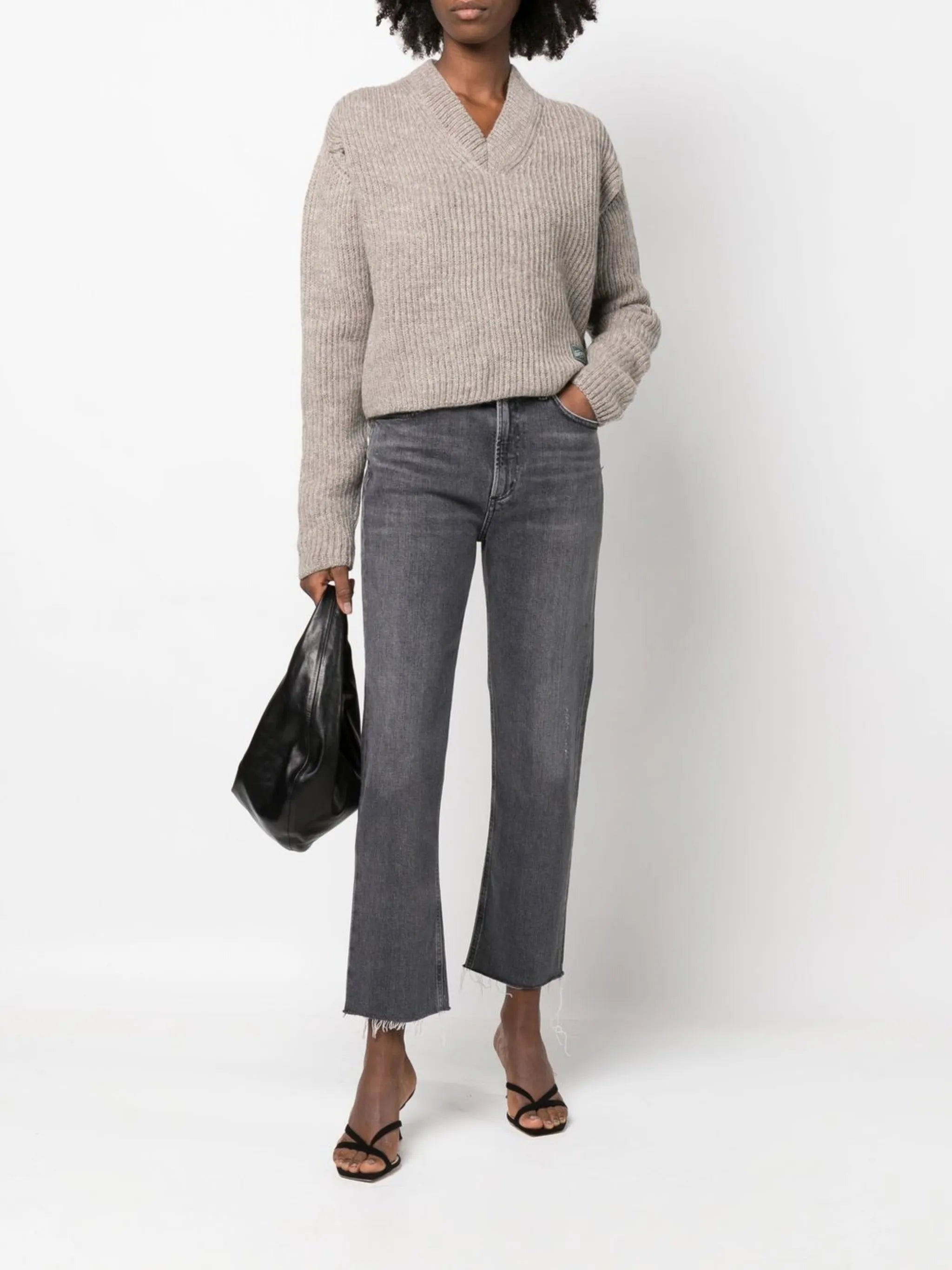 Daphne cropped high-rise jeans