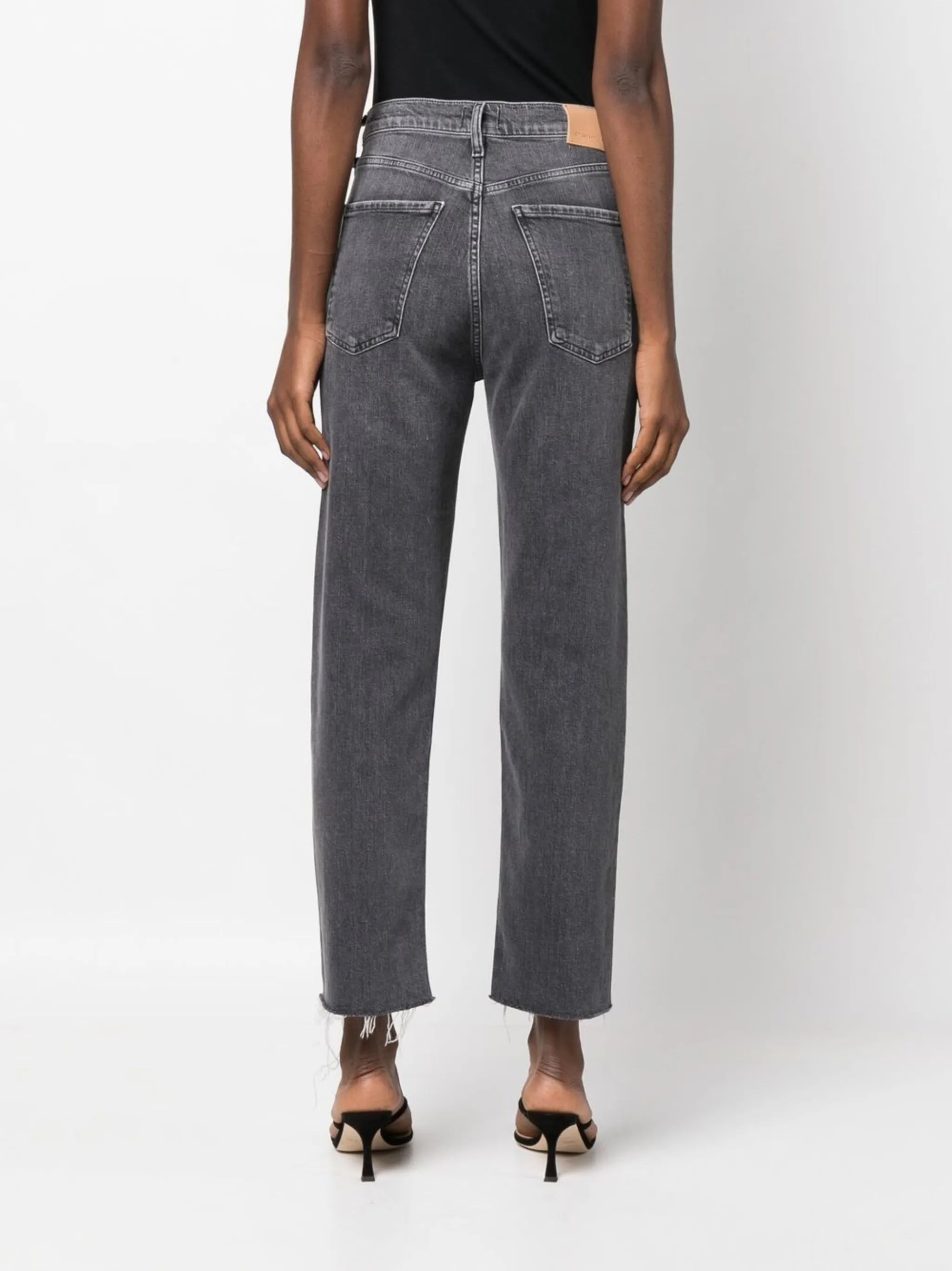 Daphne cropped high-rise jeans
