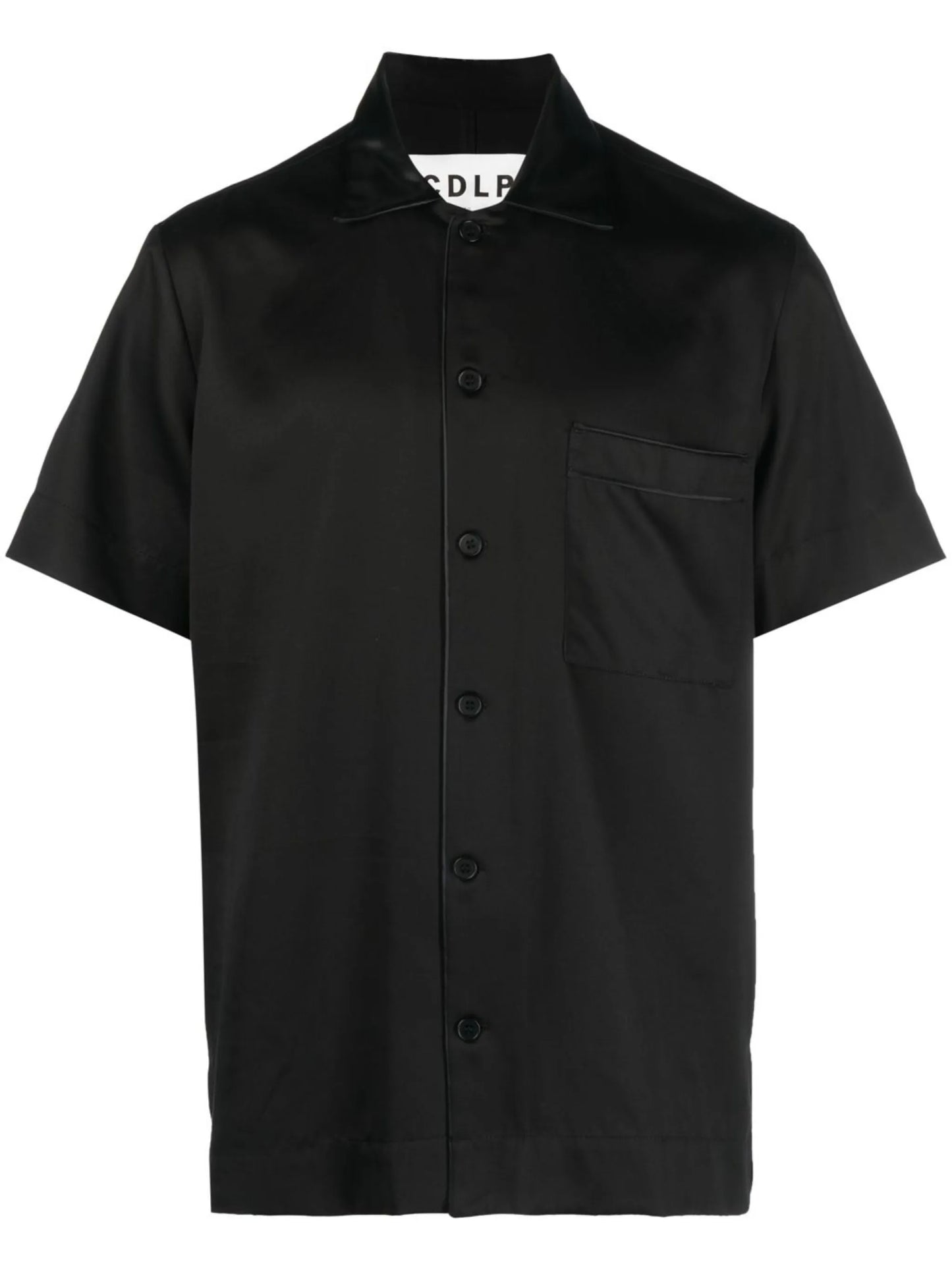short-sleeve lyocell shirt