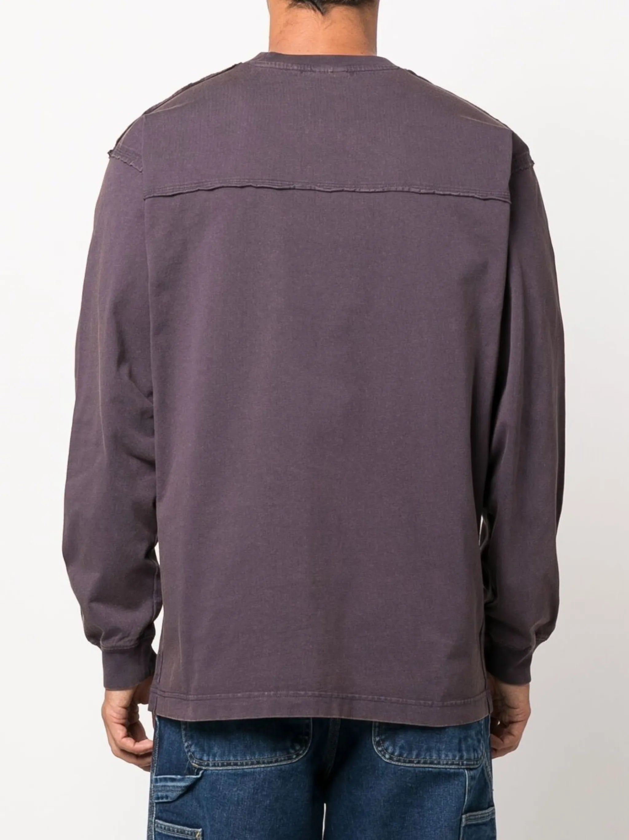 logo-embroidered sweatshirt