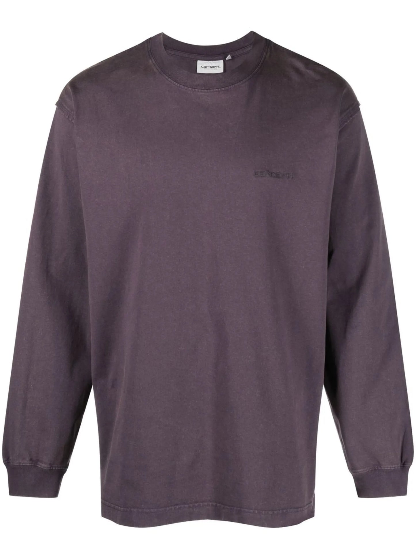 logo-embroidered sweatshirt