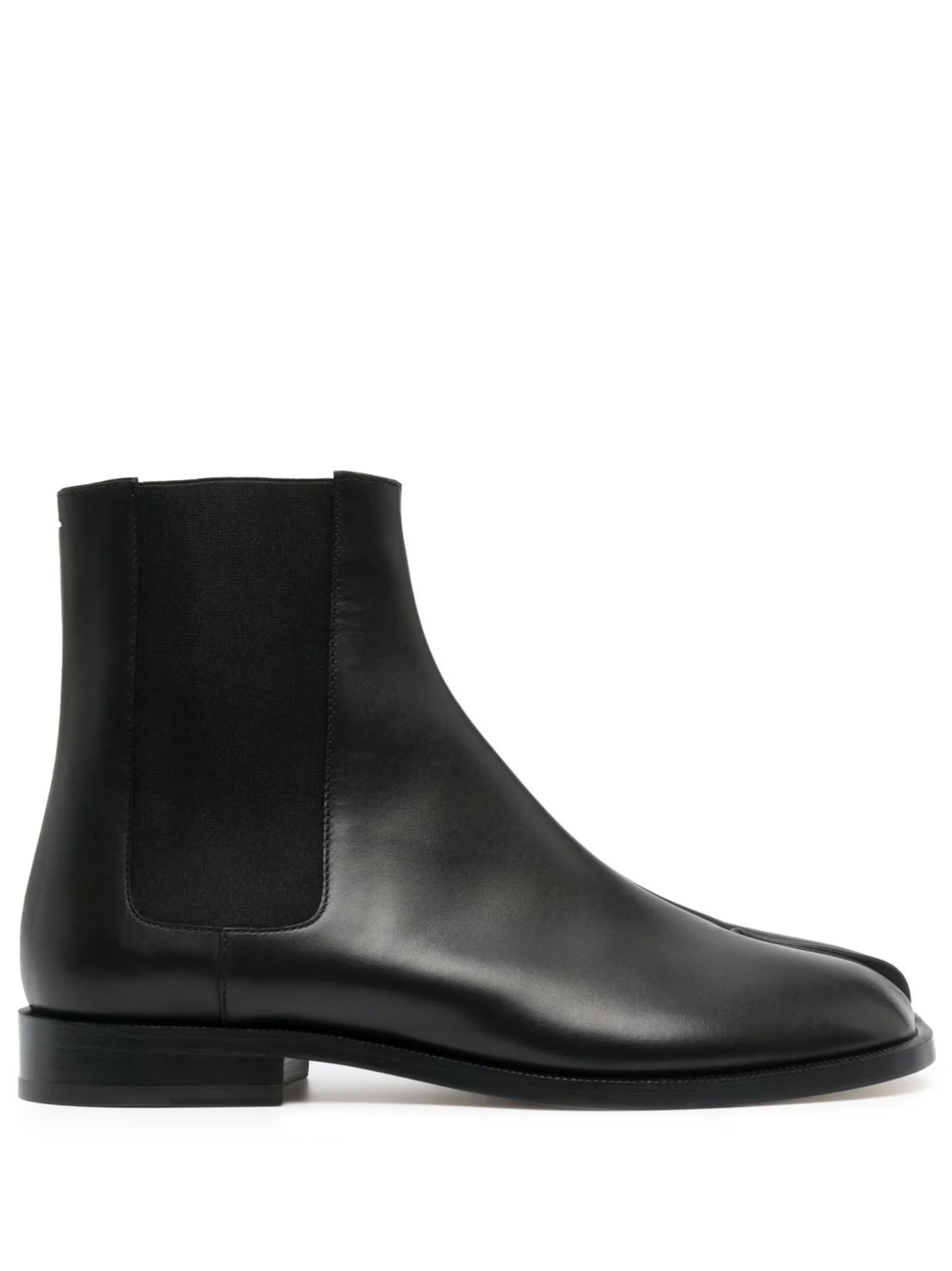 Tabi leather chelsea boots