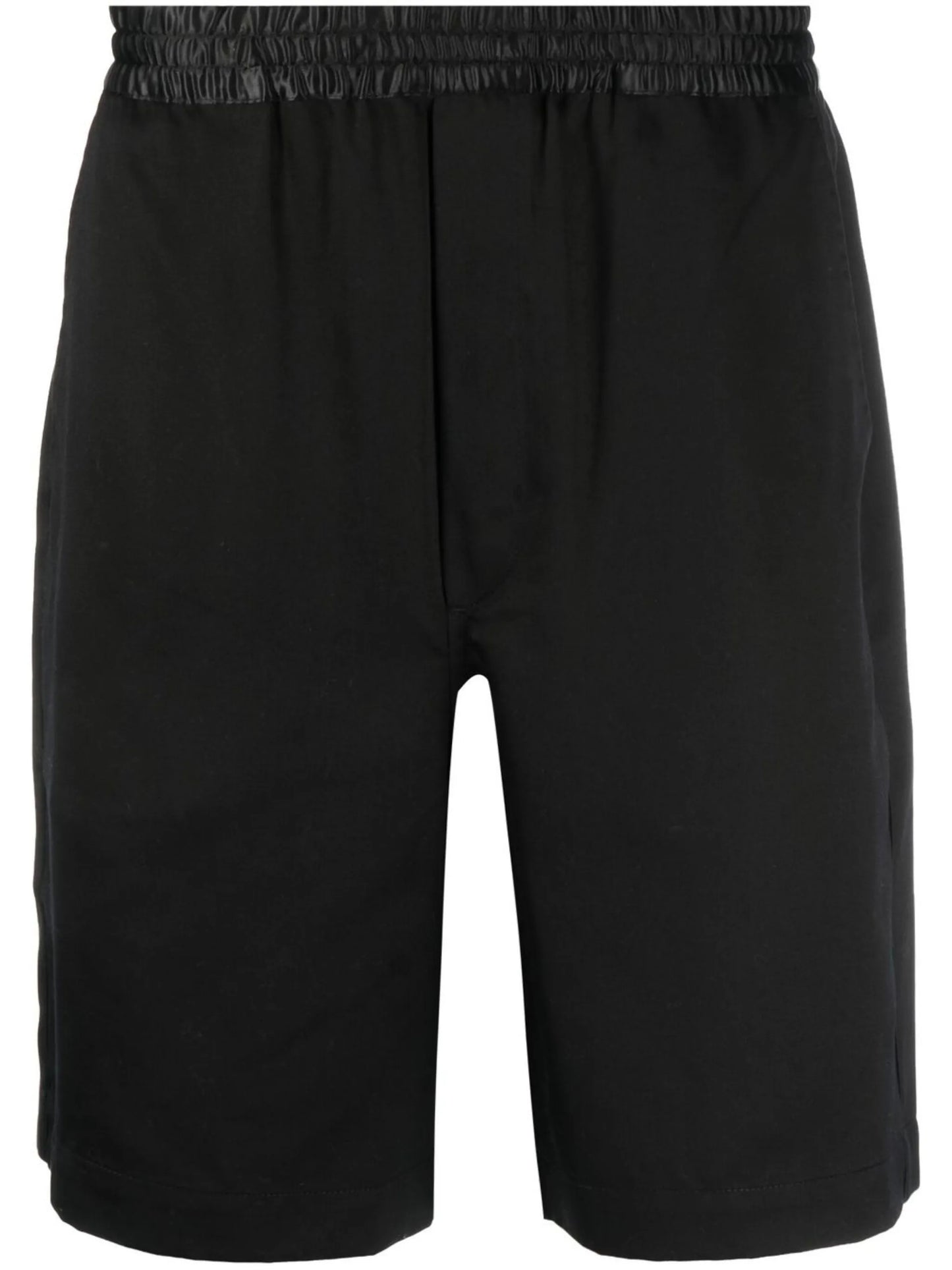 elasticated-waist Bermuda shorts